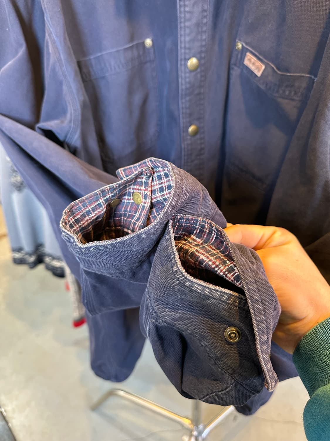 칼하트 헤비 코튼 라이닝 워크 자켓 2005 상품이미지5