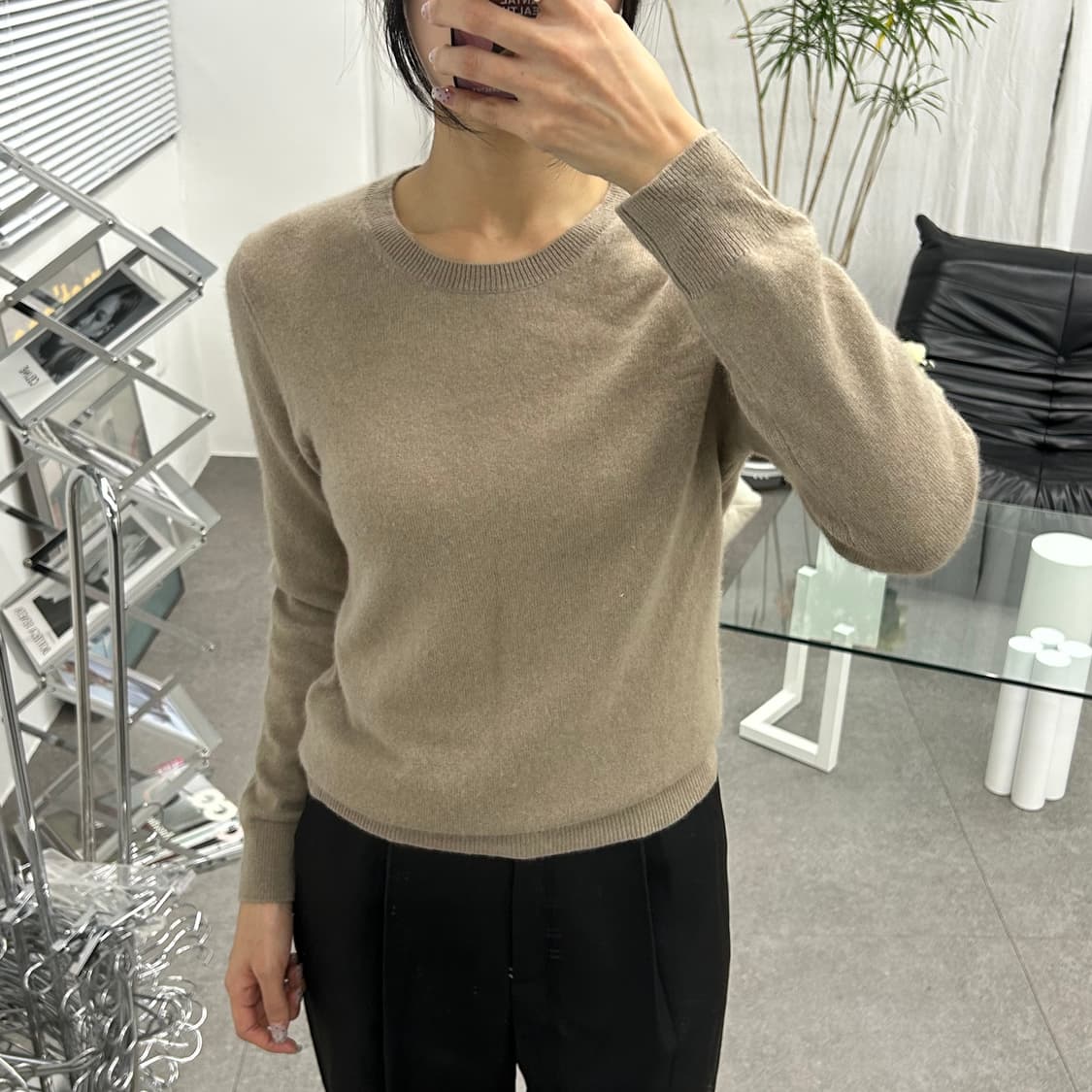 MICHEL BEAUDOUIN 니트긴팔티셔츠 상품이미지3