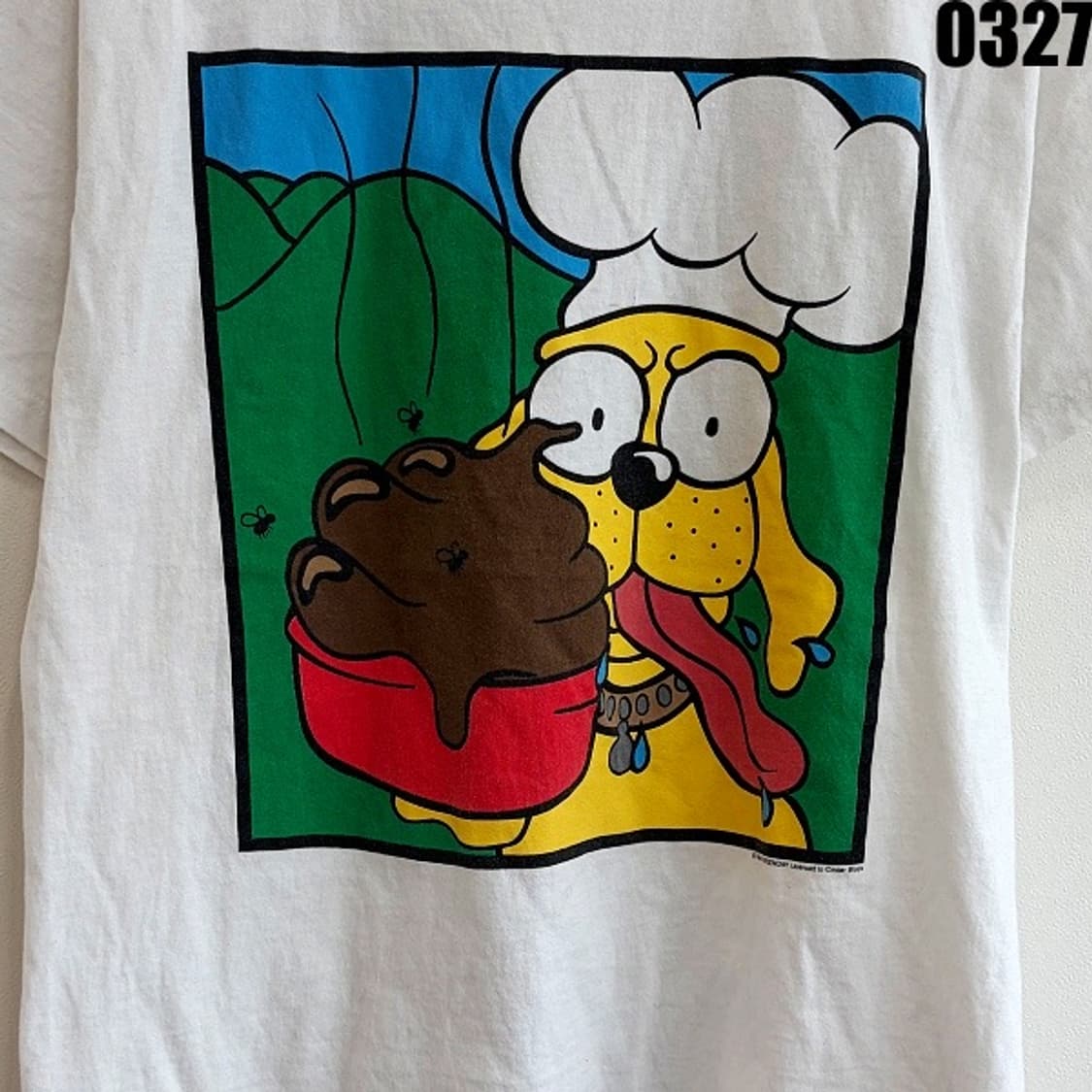 프룻오브더룸 HEAVY COTTON 프린팅 반팔 티셔츠 M 0327  상품이미지3