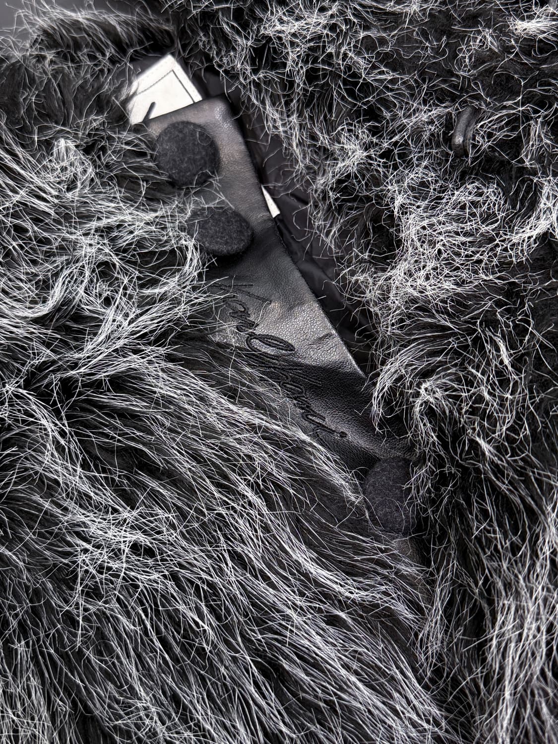 칼카니 아크릴 퍼 자켓 상품이미지5