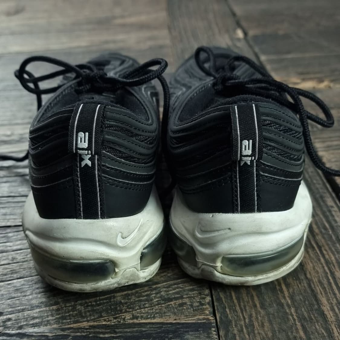 [나이키] 에어맥스 97 블랙 화이트 M18163 상품이미지5