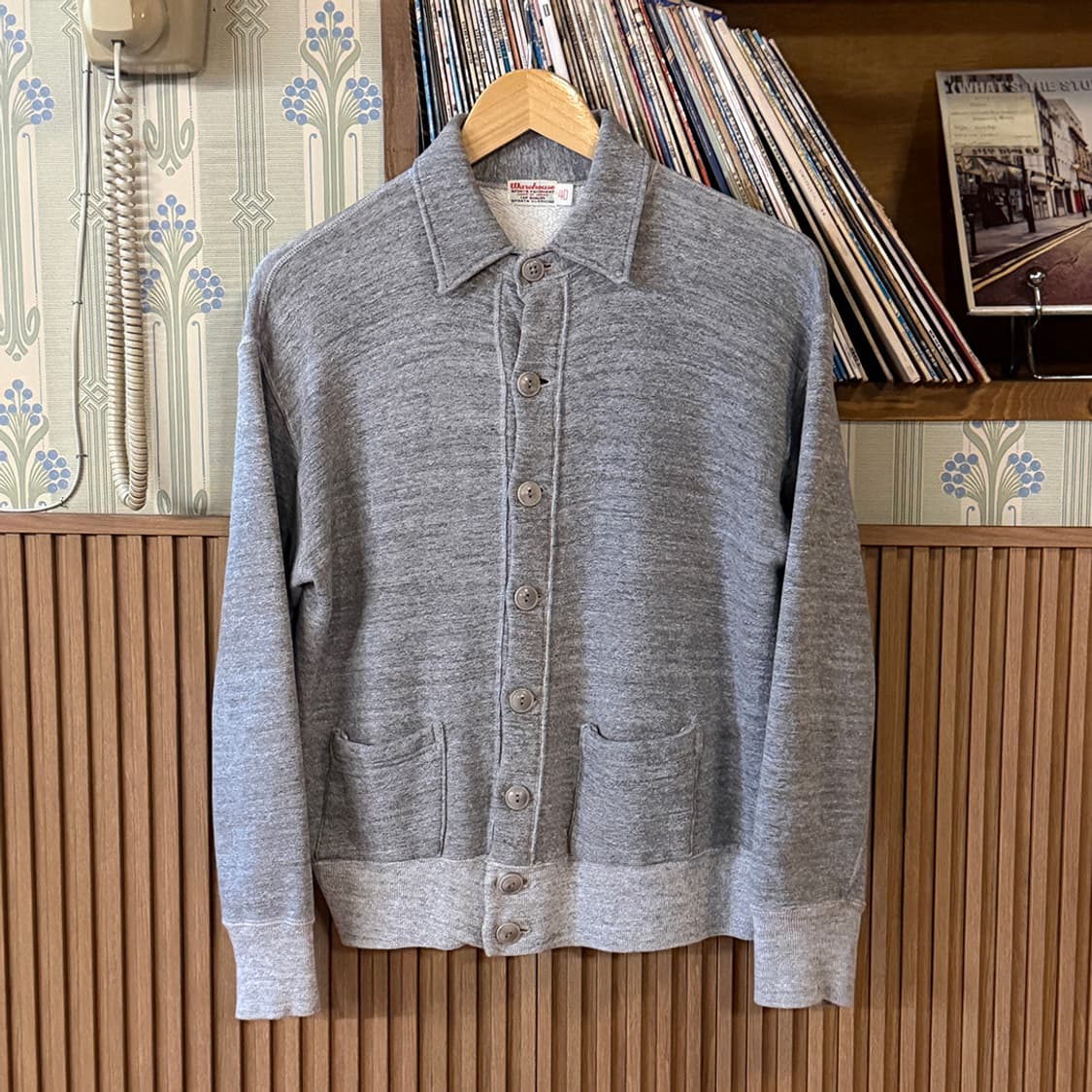 Warehouse Sweat Cardigan 상품이미지2