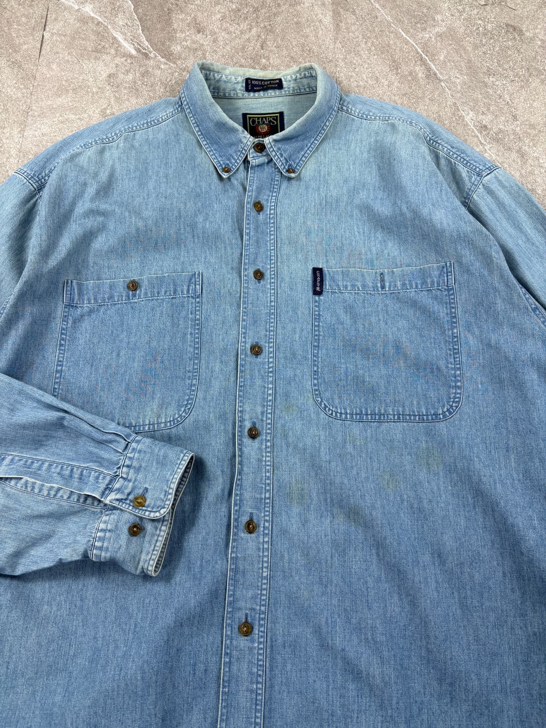 Chaps Ralph Lauren 90's Denim Shirt   상품이미지2