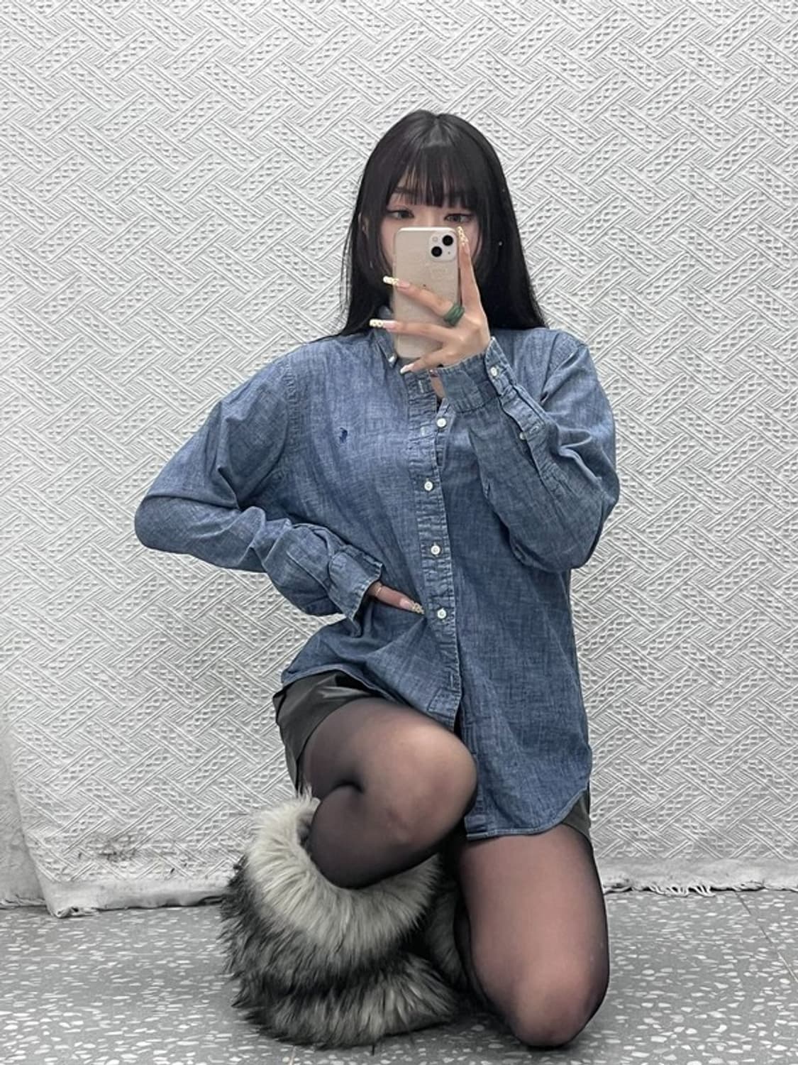 폴로 랄프로렌 레트로 컨트리 빈티지 셔츠 M C09935 상품이미지2