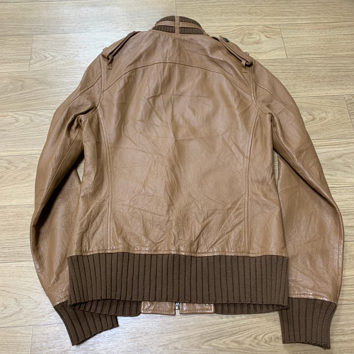 44-55)히스테릭글래머 돈피 가죽자켓 상품이미지2