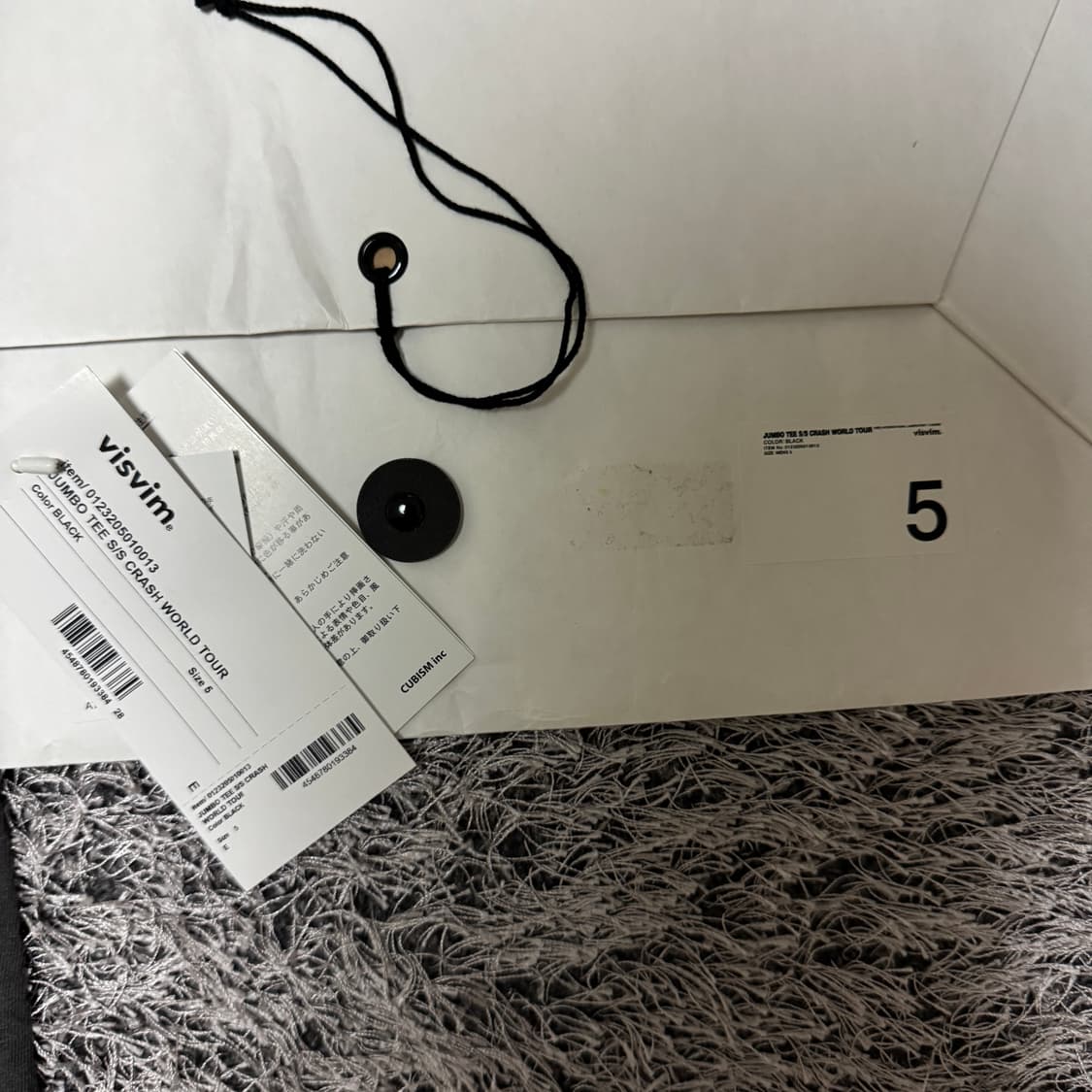 visvim비즈빔 tee crash world tour 5size 상품이미지3