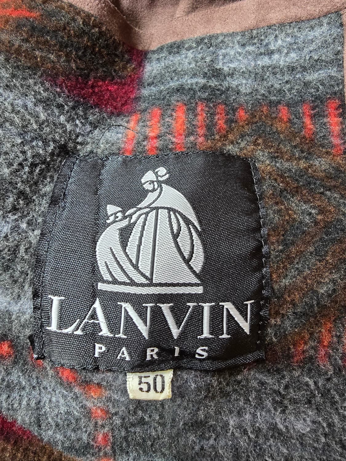 랑방 브라운 퀼팅 스웨이드 자켓 (1745) 상품이미지4