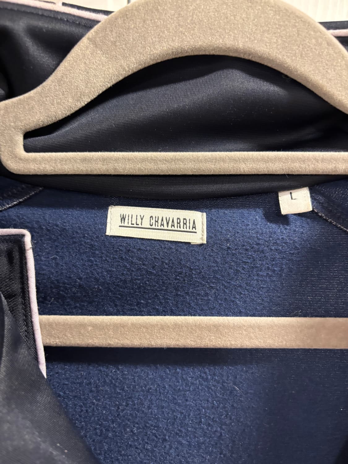 (L)윌리차바리아 버팔로 트랙 자켓 네이비 22AW 상품이미지3