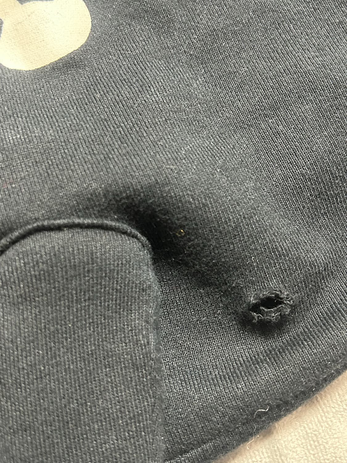 히스테릭글래머 스웻 냅색 백팩 블랙 악마 백팩 상품이미지5