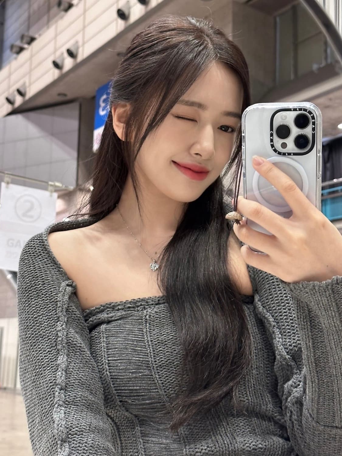 쓰리타임즈 코튼 리본 탑 & 쓰리타임즈 볼레로 세트 상품이미지3