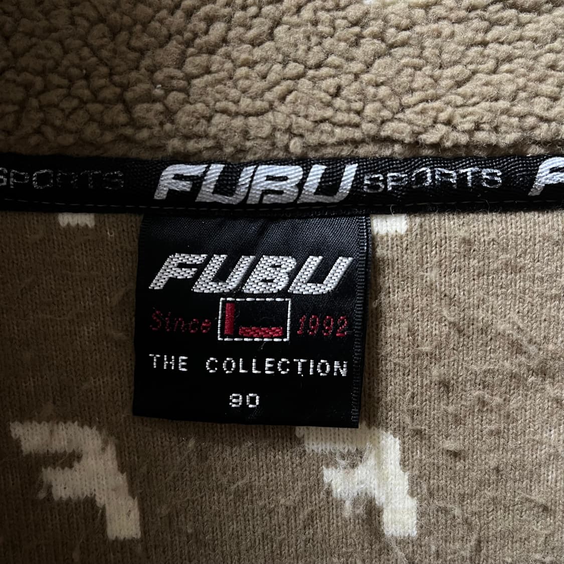 FUBU 올드스쿨 아노락 플리스 후리스 S/90 상품이미지7