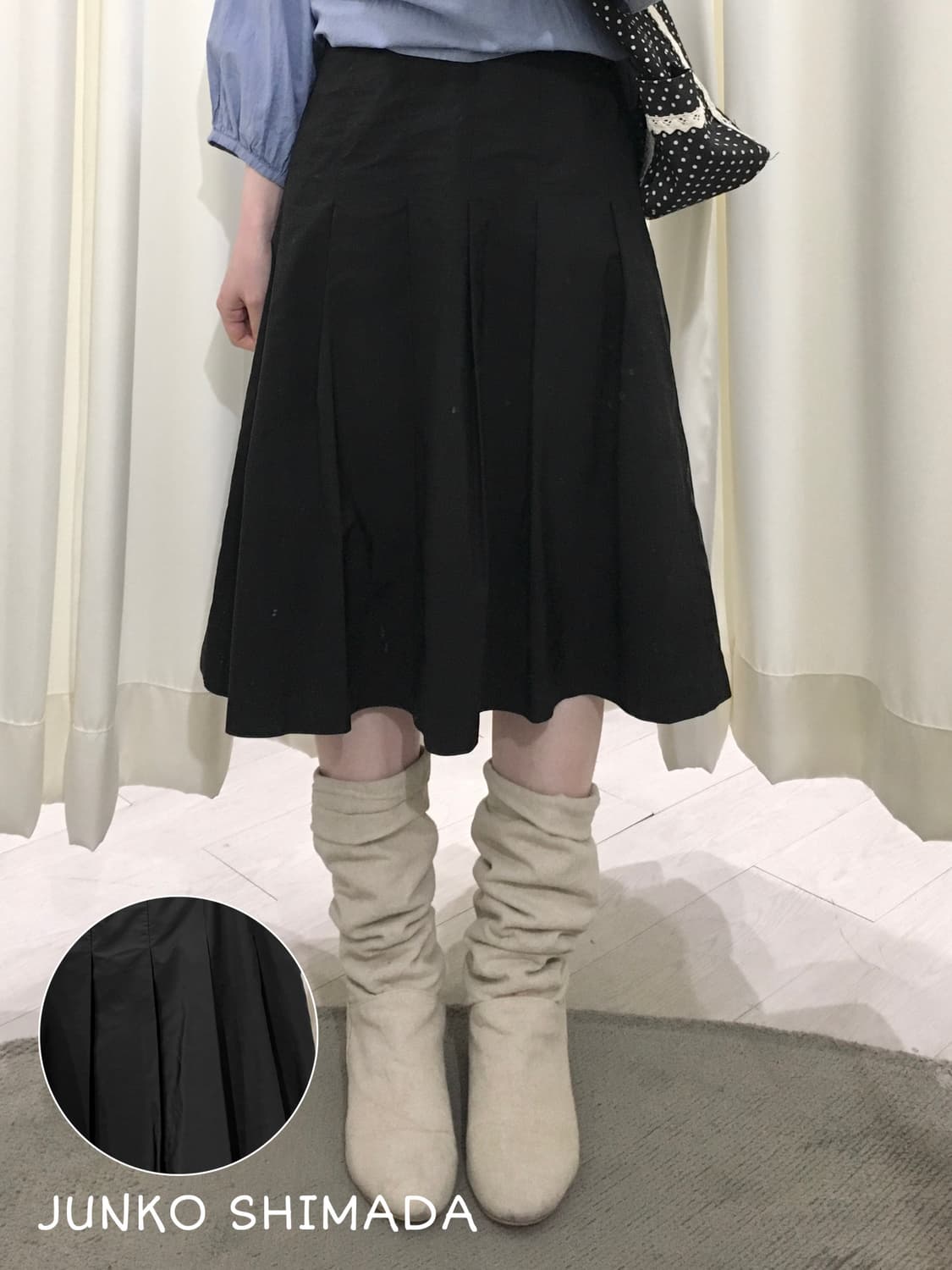 JUNKO SHIMADA pleats skirt 상품이미지1