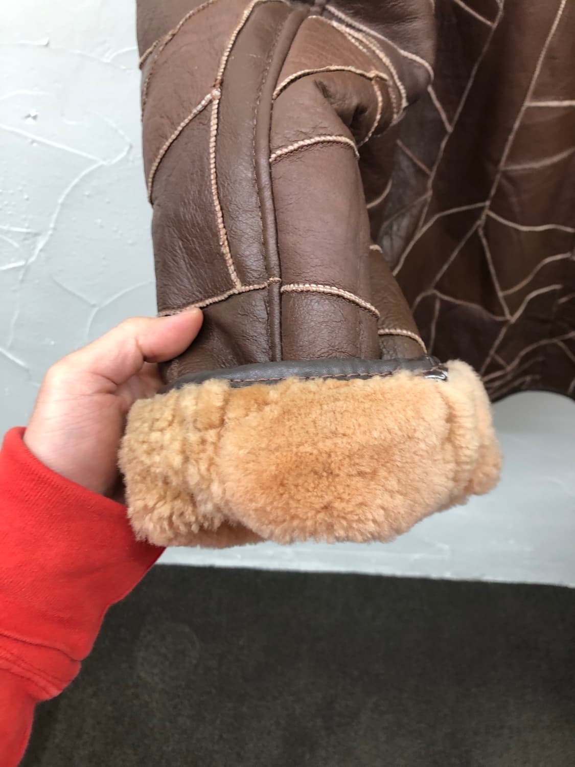 램스킨 무통 자켓 상품이미지4