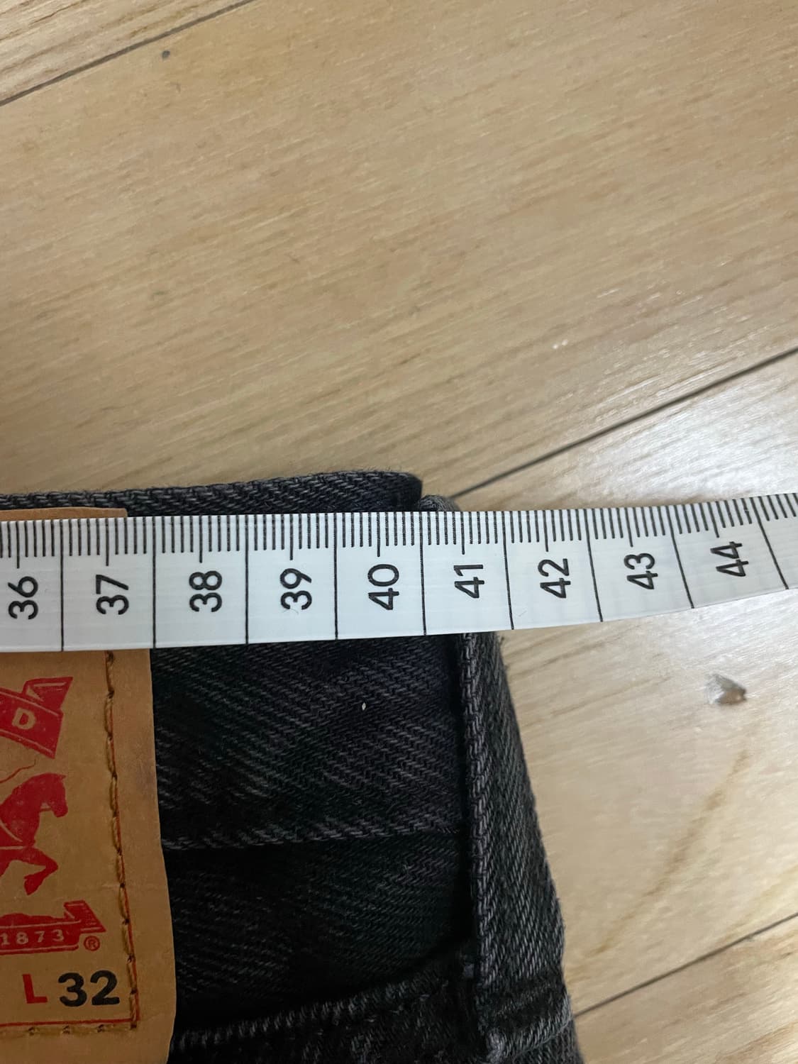 [30/32] 리바이스 578 배기진 블랙 상품이미지2