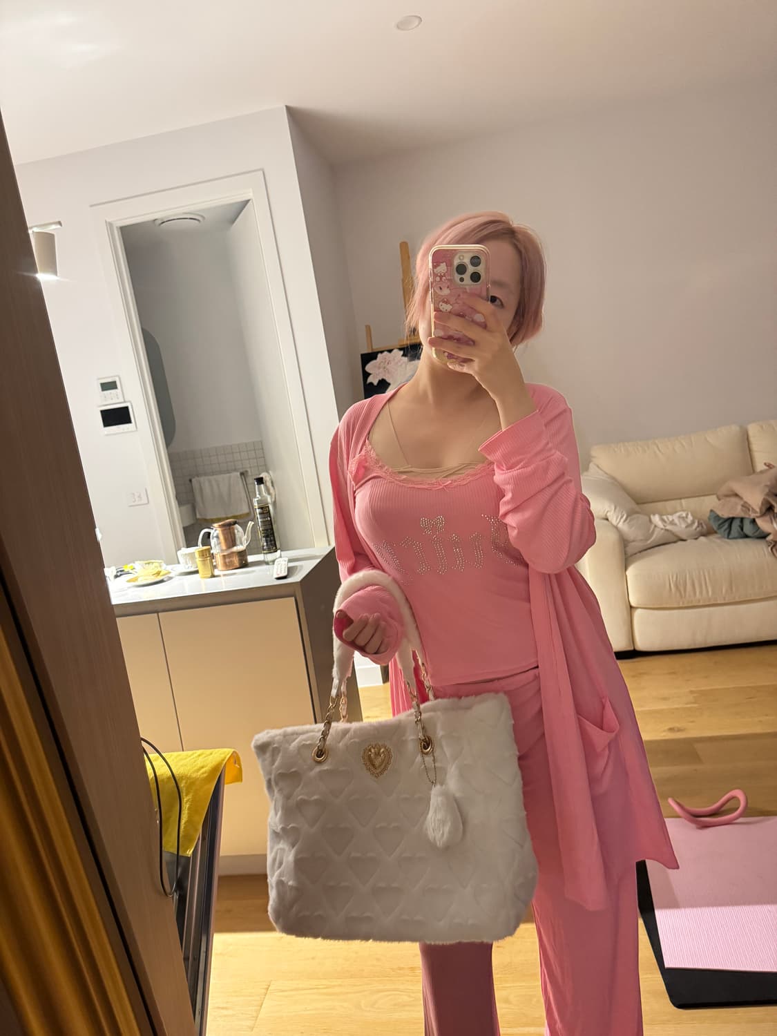 쥬쉬꾸뛰르 fur 폭신폭신 가방 상품이미지2