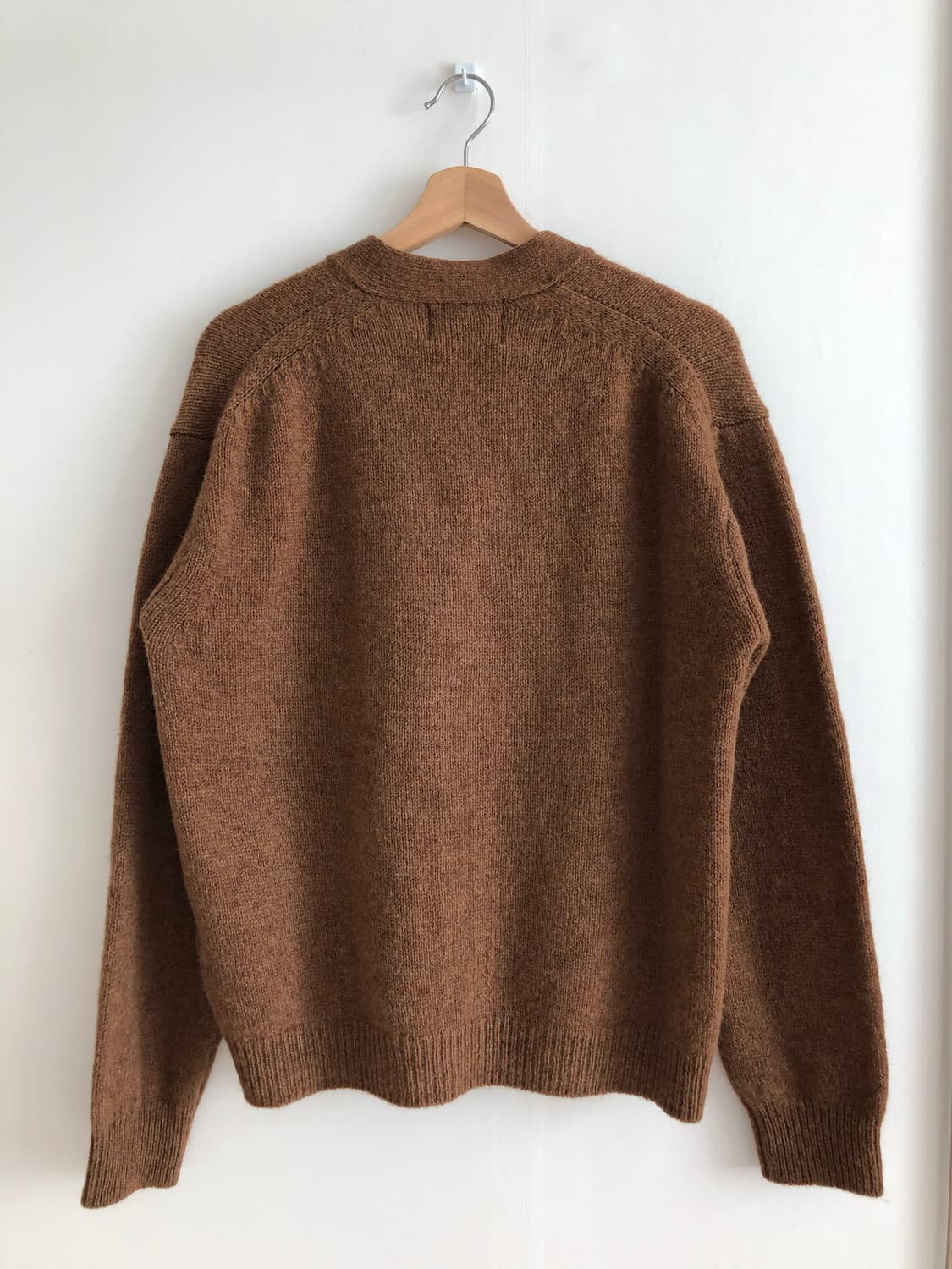 더바넷 카멜 니트 가디건 상품이미지2