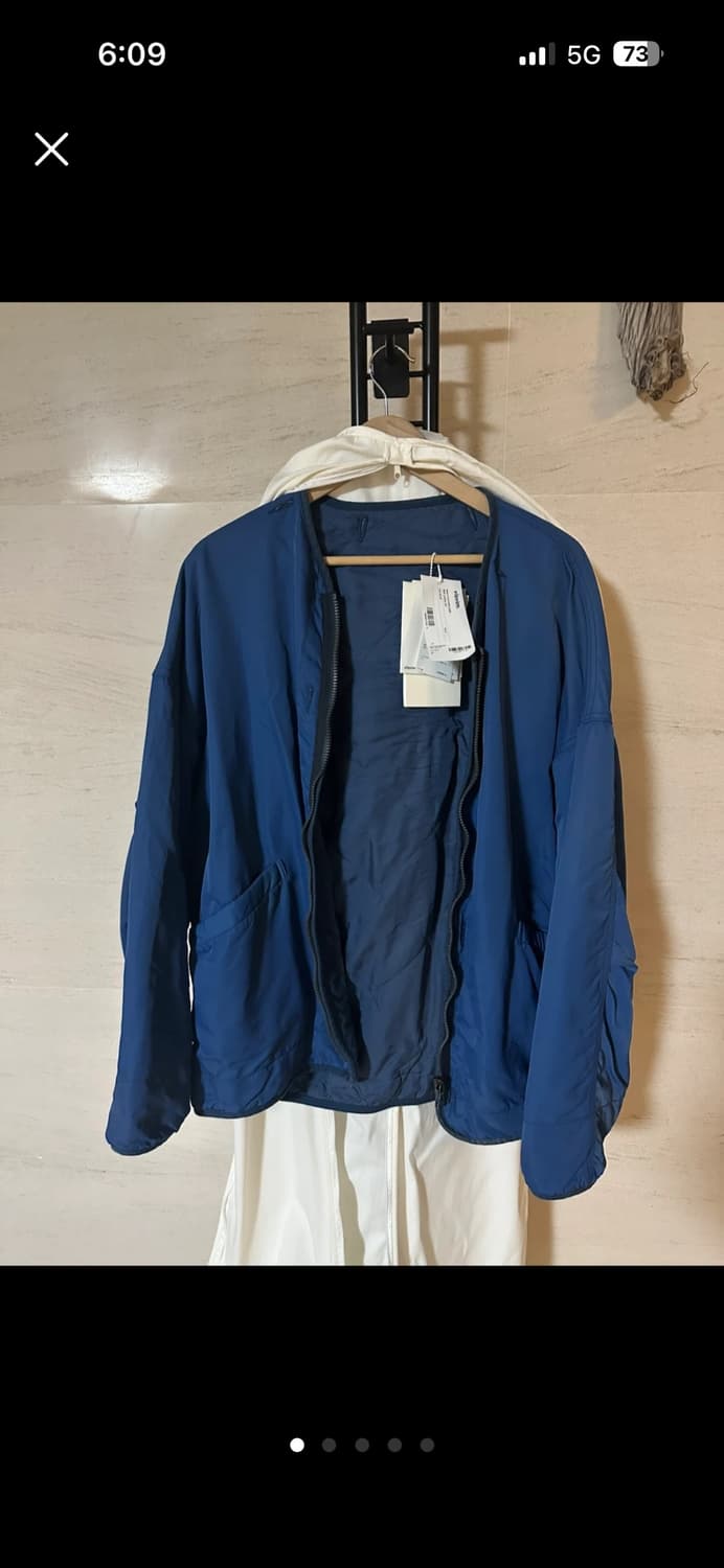 23ss비즈빔 Visvim Iris Liner JKT 블루 사이즈 4 상품이미지1
