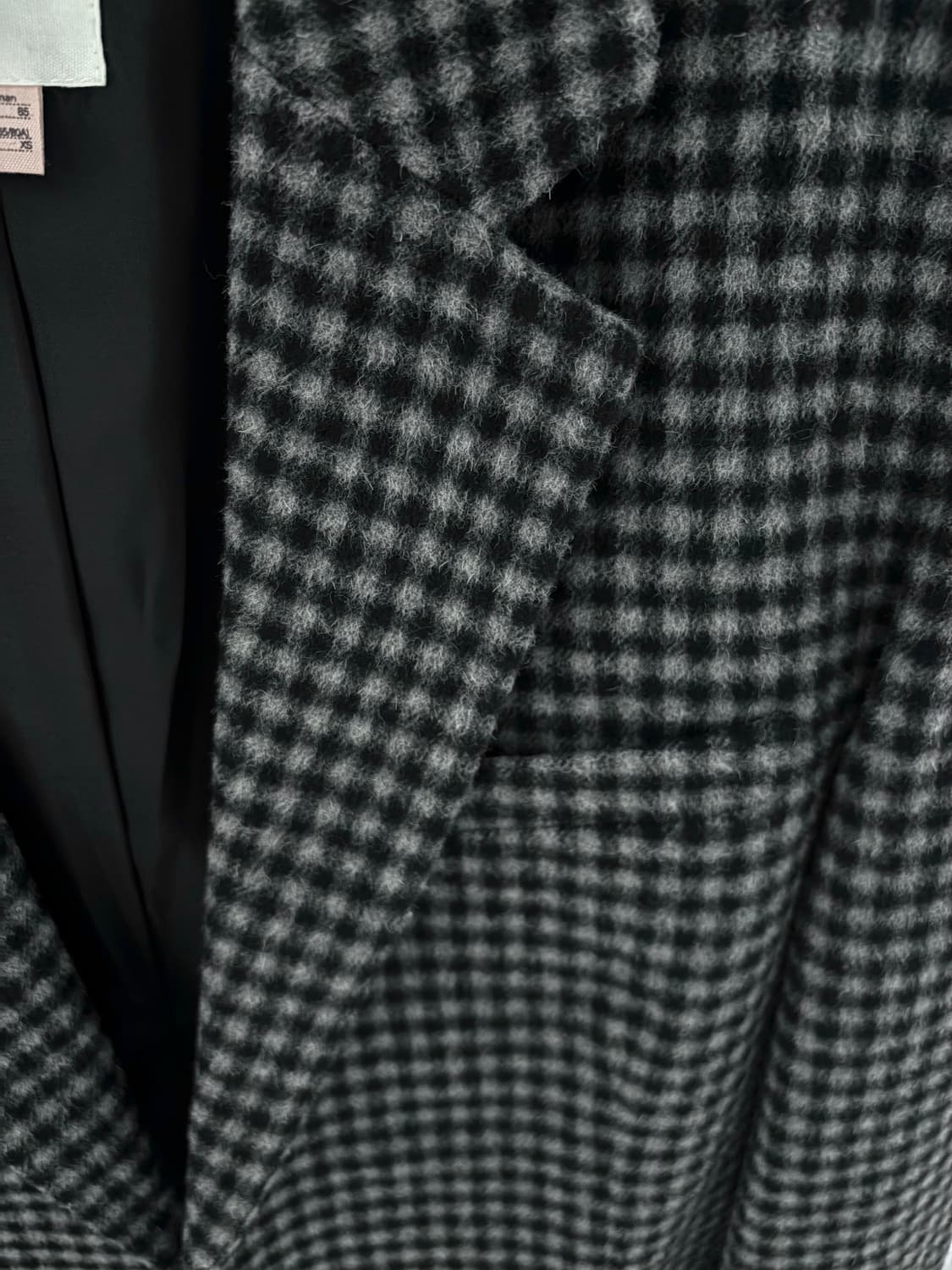 주시주디 체크 울자켓 상품이미지4