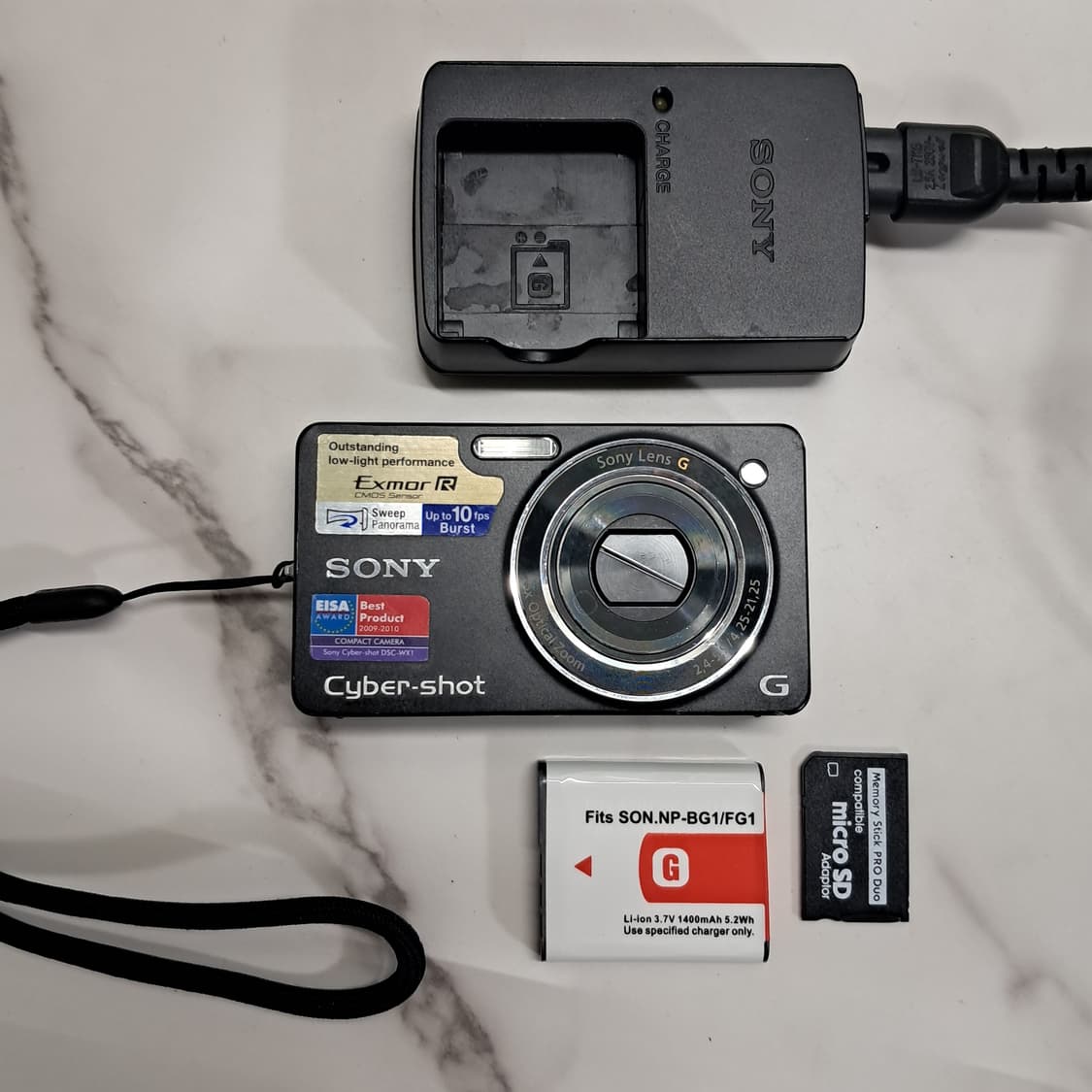 소니 Sony CyberShot DSC-WX1 빈티지 디카 상품이미지6