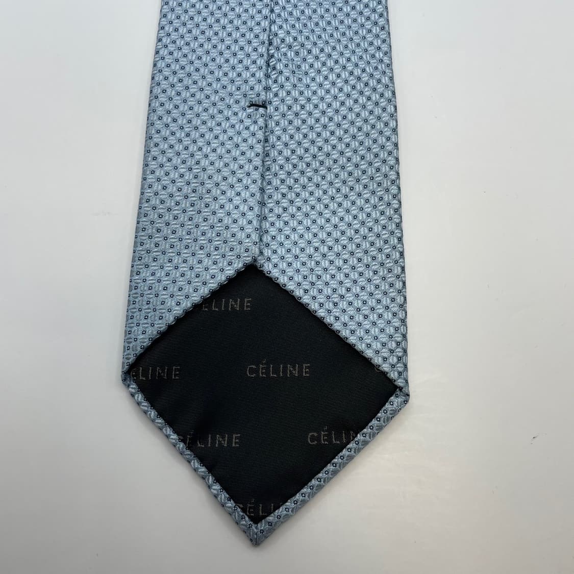 287) (CELINE) 셀린느 패턴 넥타이 미세구멍존재 상품이미지4