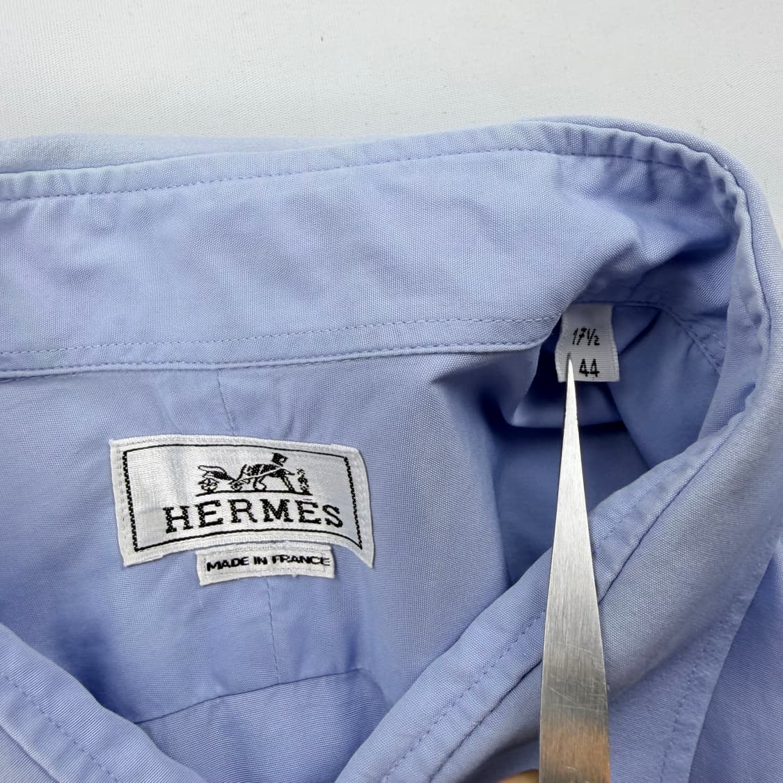 에르메스 블루 은장 셔츠 상품이미지6