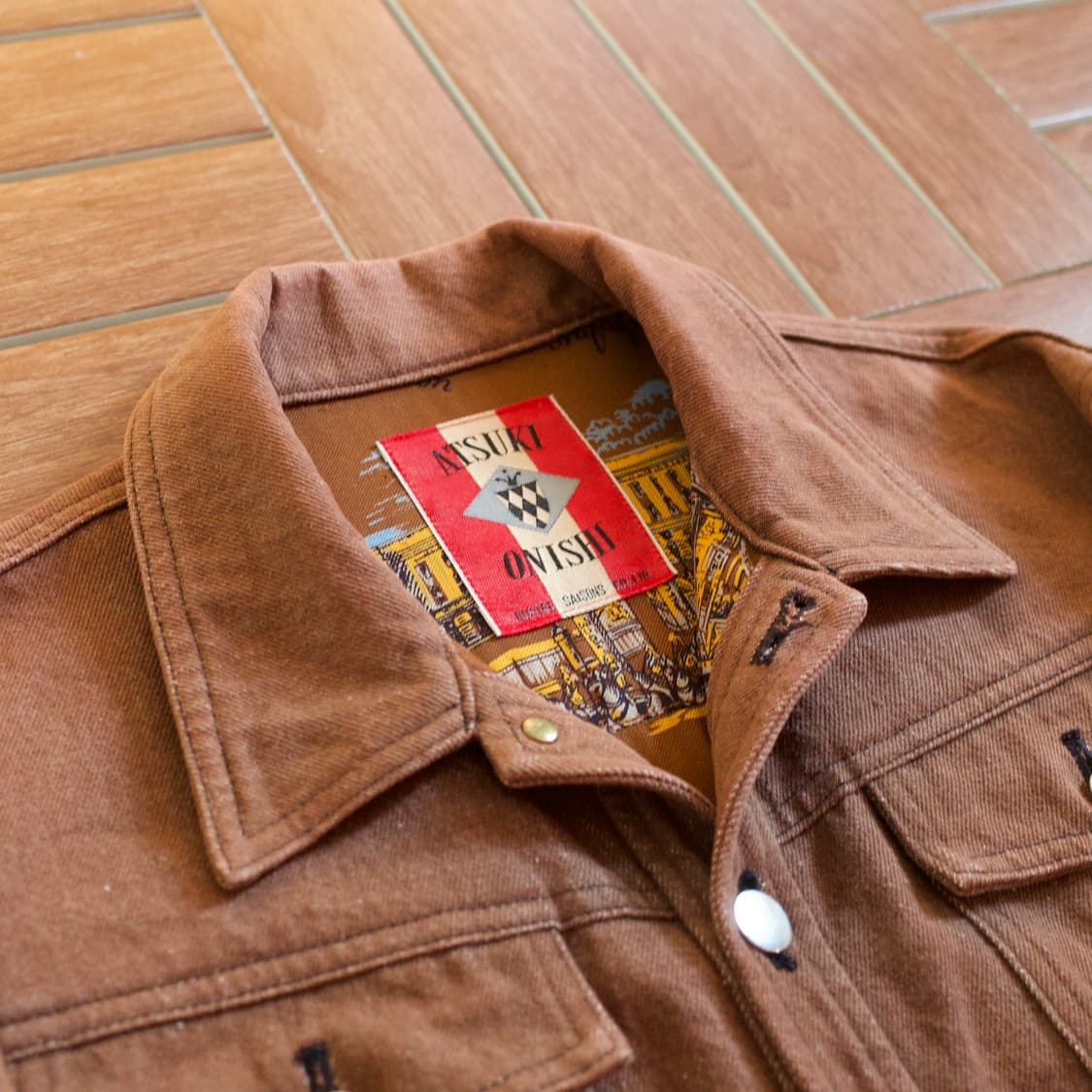 Atsuki Onishi cotton cropped jacket 상품이미지4
