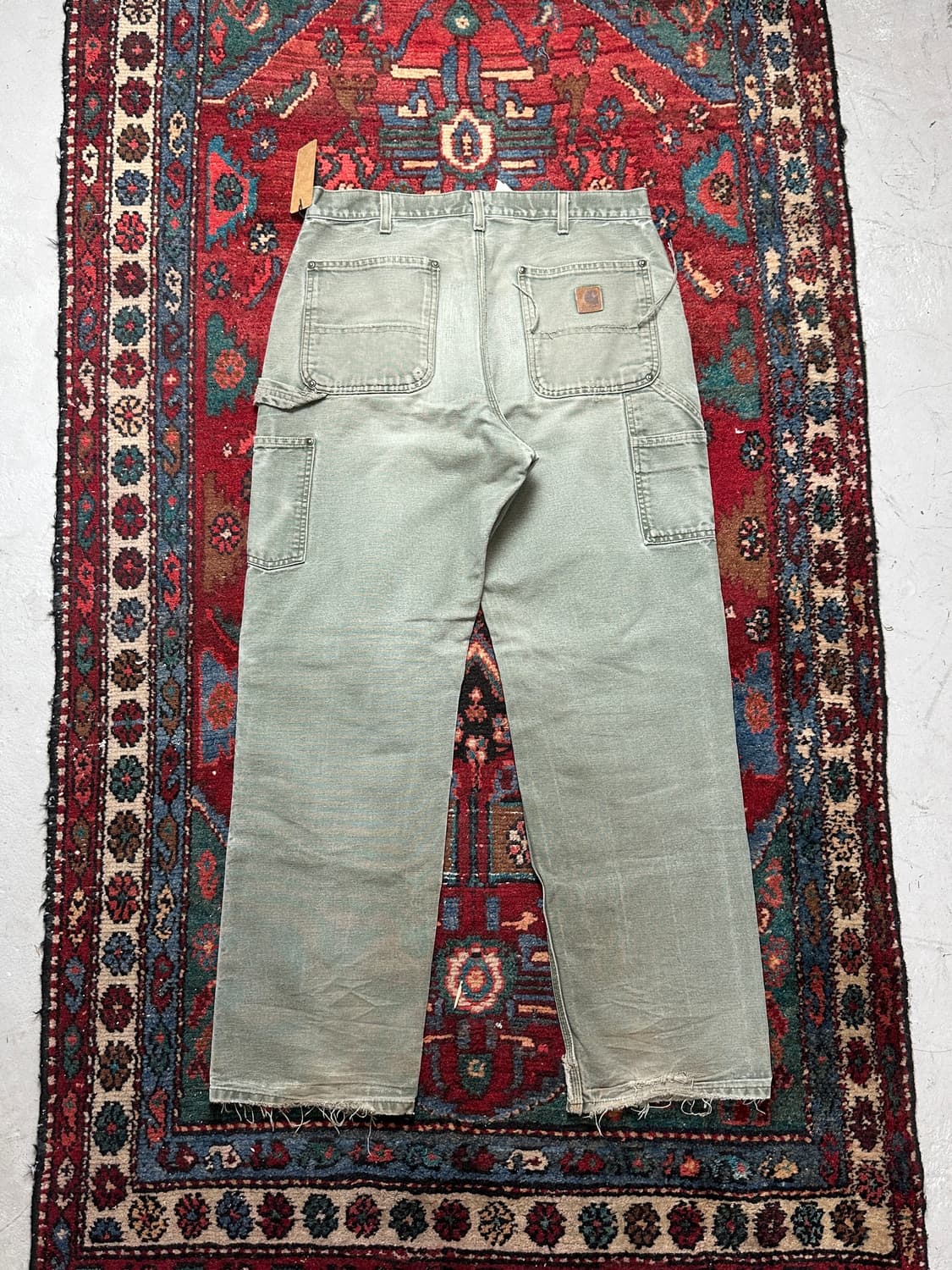 OG 칼하트 B136 더블니 MOS 칼하트 썩블니 모스그린 상품이미지4