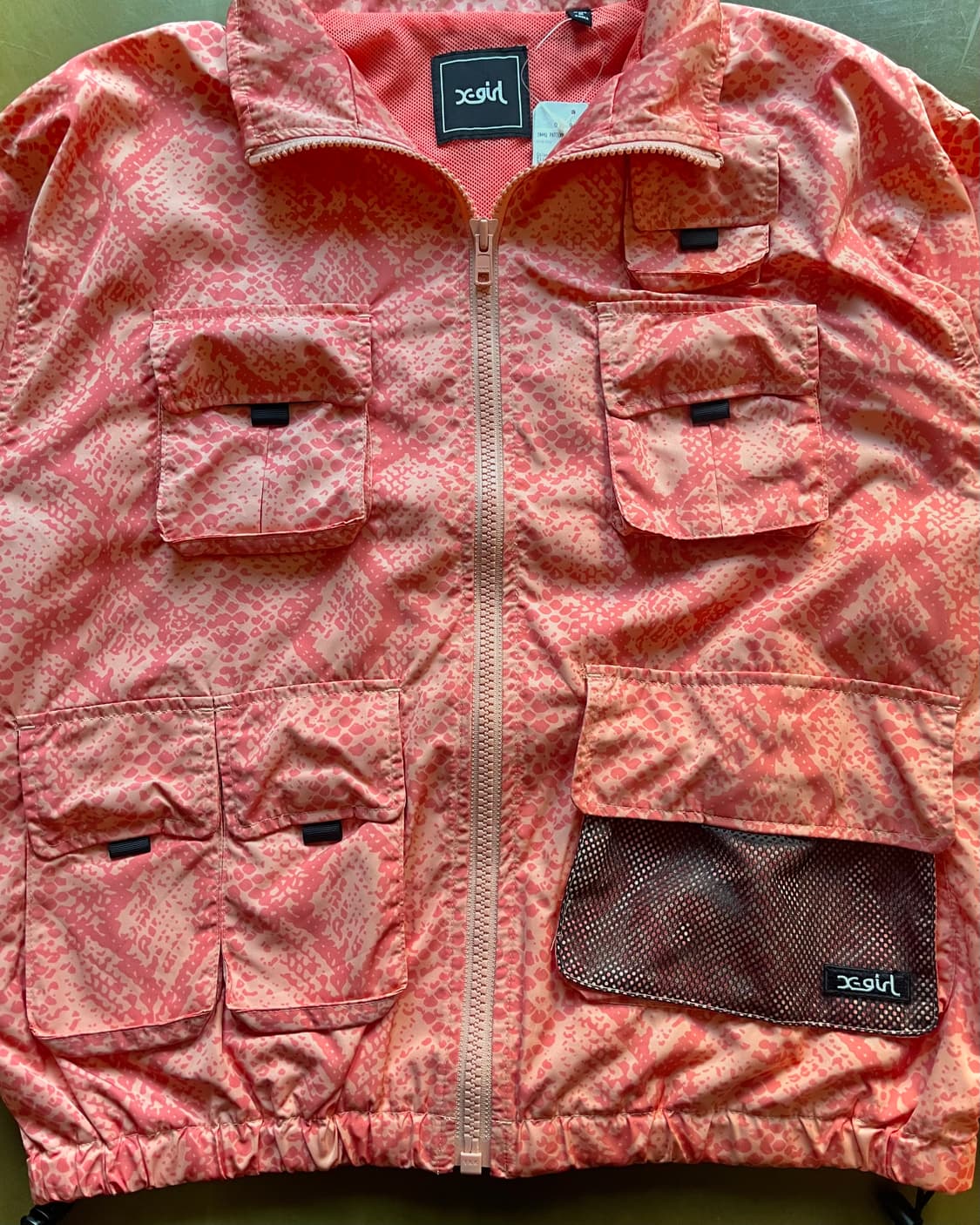 X-Girl Japan Python Pattern Utility JK 상품이미지6