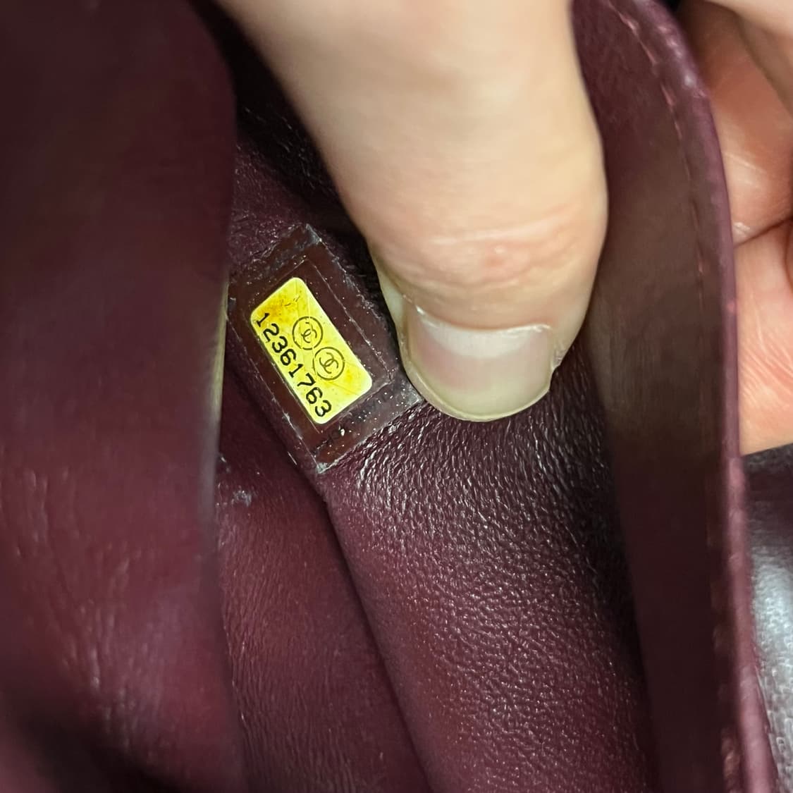 샤넬 2.55 카프스킨 체인 숄더 카메라백 상품이미지10