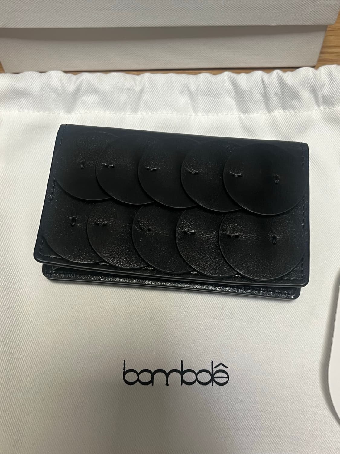 밤볼레 버블 월렛 블랙 상품이미지6