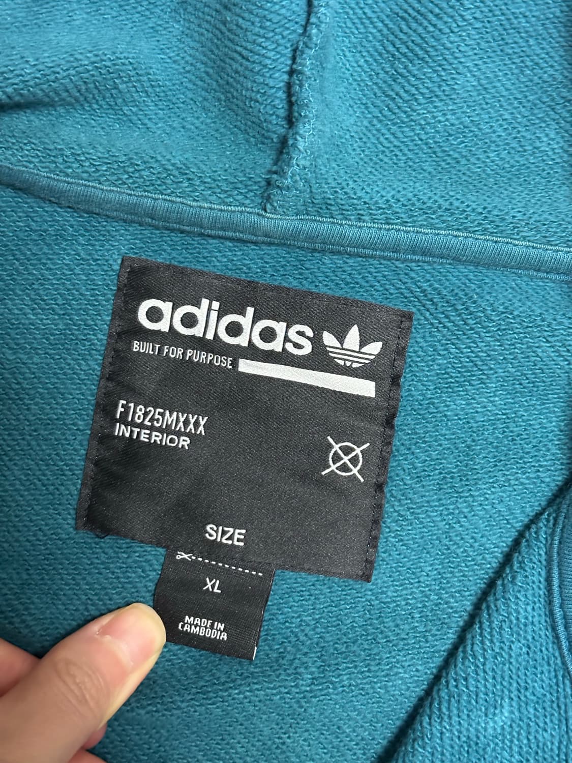 아디다스 카발 후드집업 XL 상품이미지5