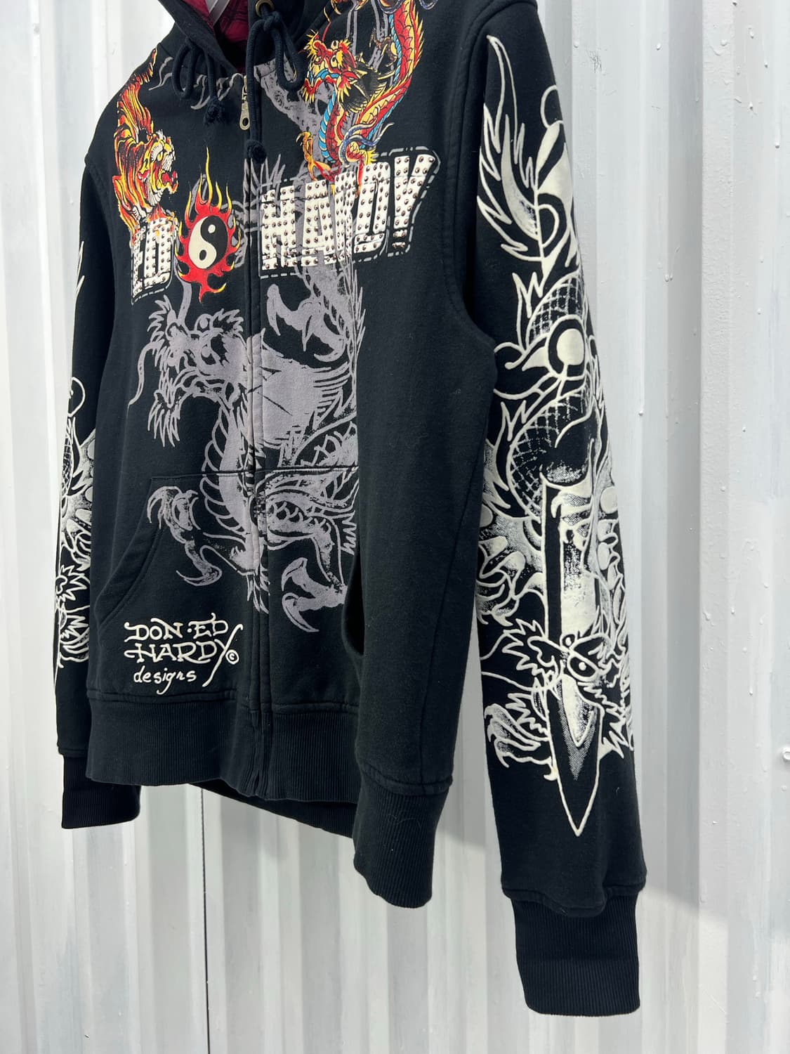 Ed Hardy 풀타투 후드집업 (크리스찬 오디저) 상품이미지3