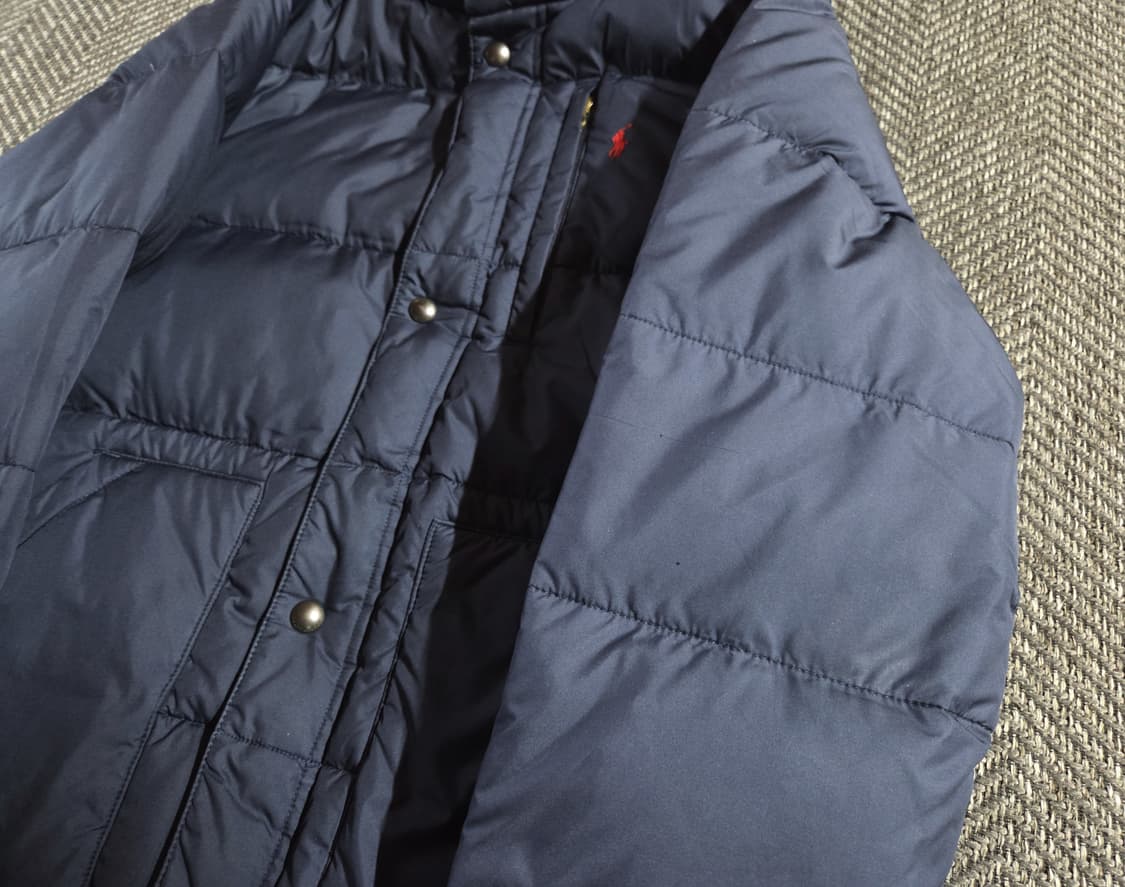 폴로 랄프로렌 네이비 레드 포니 푸퍼 패딩 상품이미지6