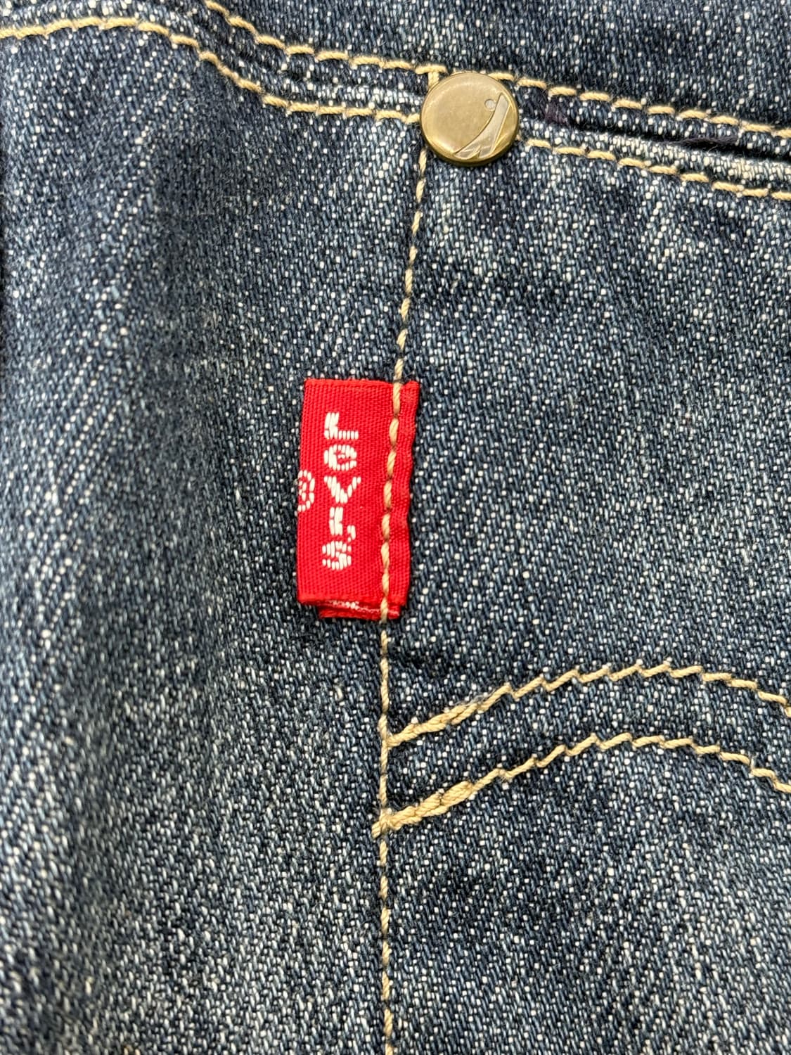 리바이스 엔지니어드 워싱 레그 트위스트 데님 팬츠 상품이미지8