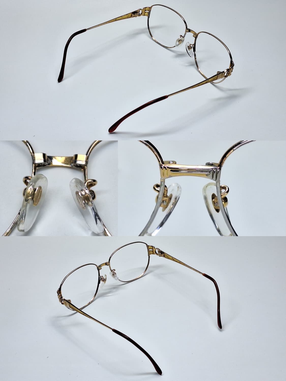 입생로랑 30-4655 순 티타늄 안경테/일본 수입 명품 빈티지 레트로 상품이미지6