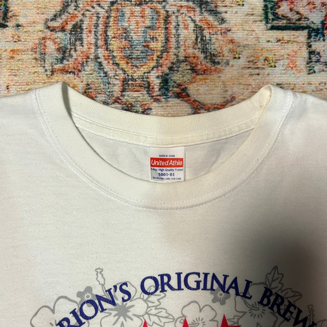 [L] 오리온 맥주 프린팅 반팔 상품이미지3