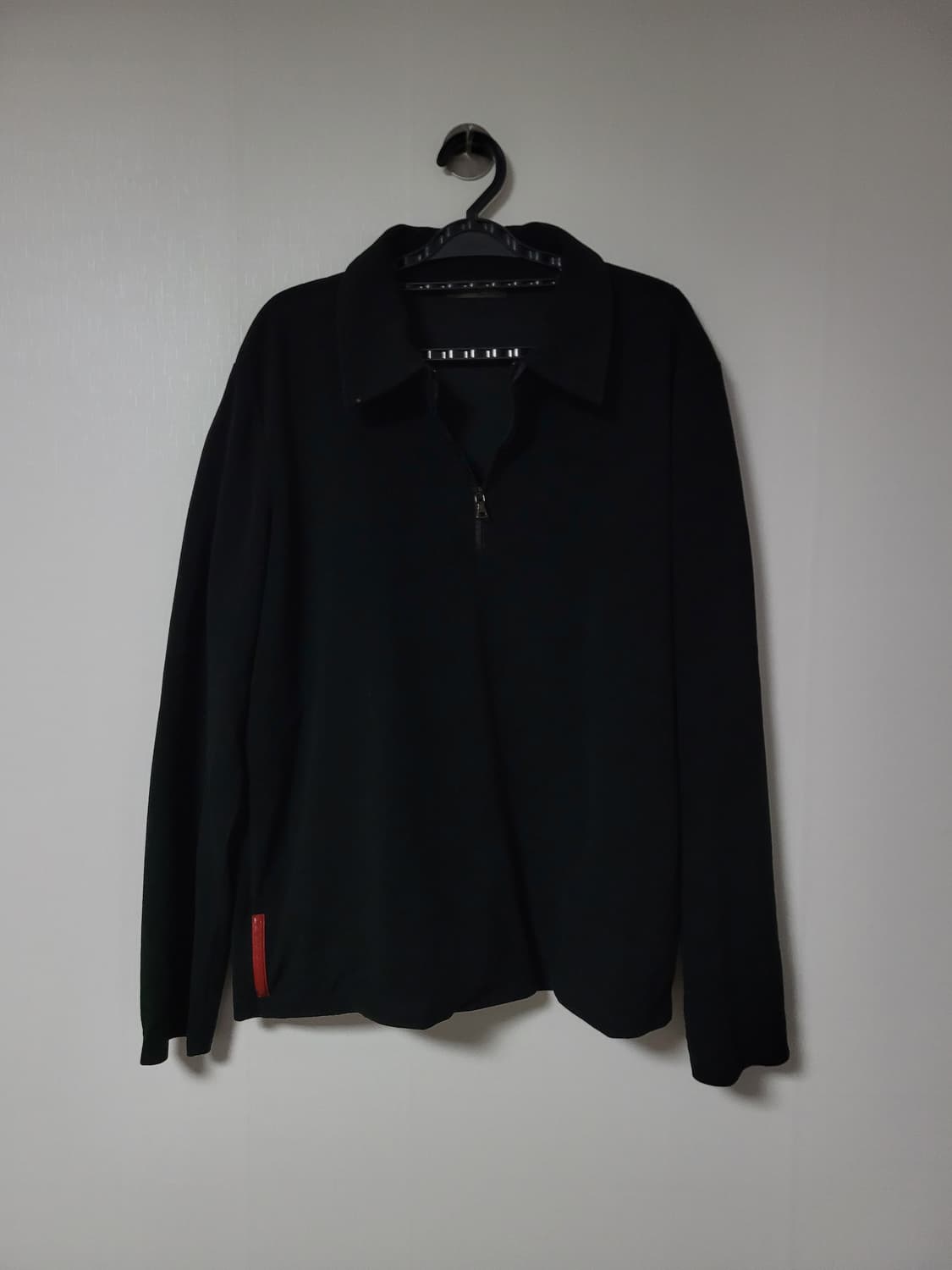 Prada 프라다 플리스 카라 하프집업 상품이미지1