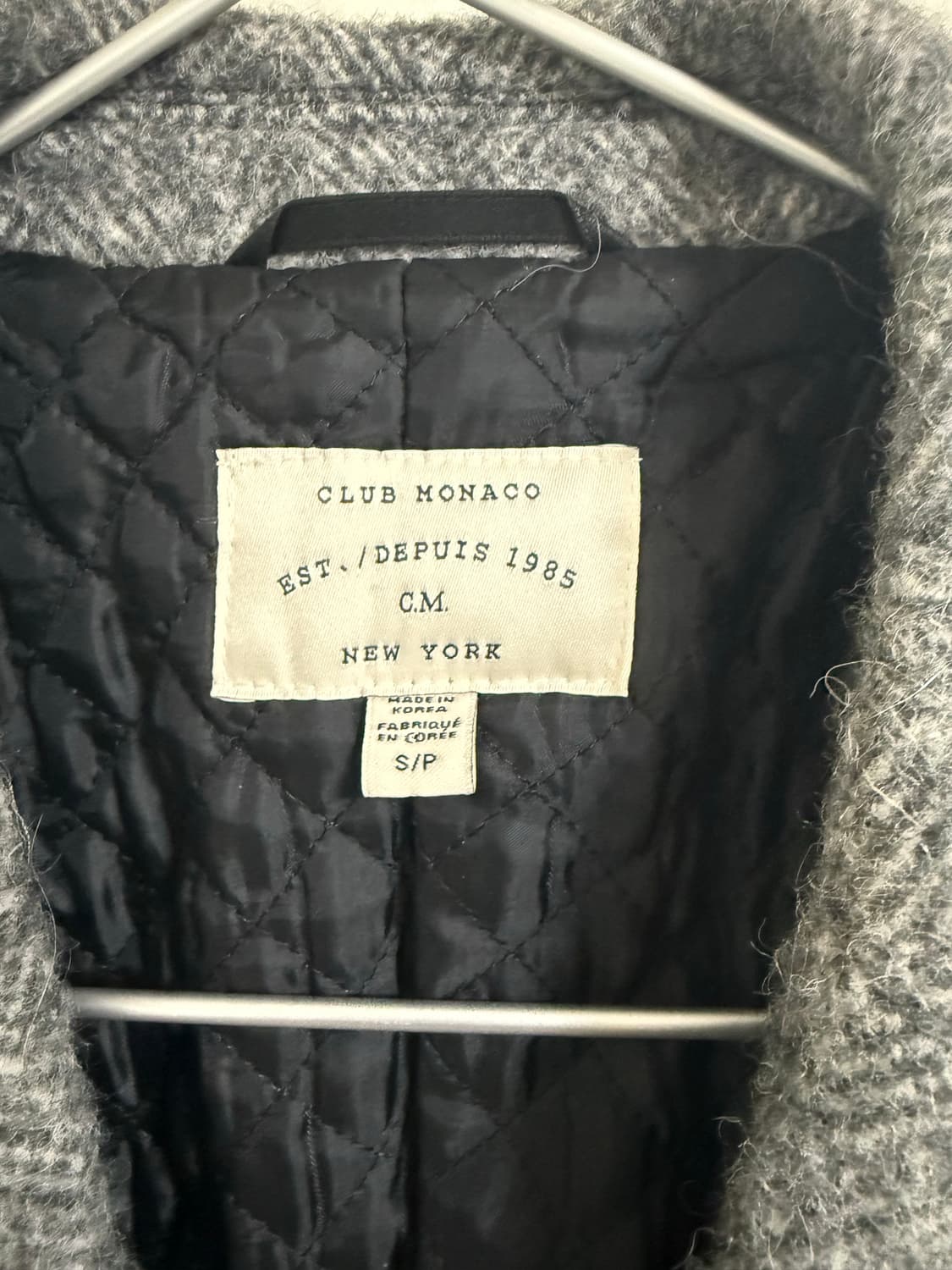 클럽모나코 누빔코트 S 상품이미지5