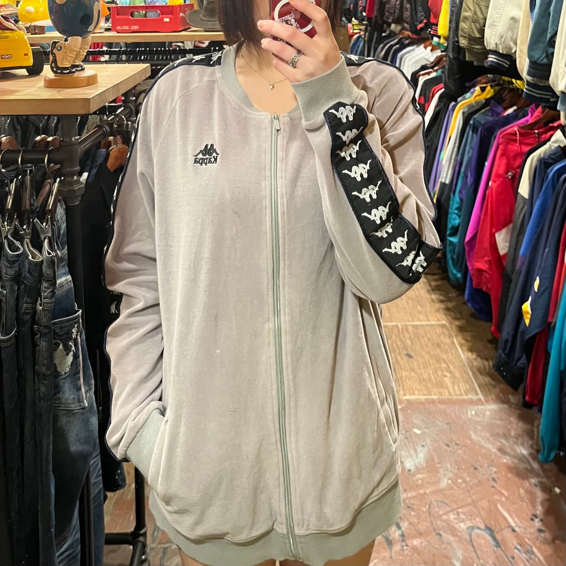 [HI] 카파 집업 그레이 상품이미지1