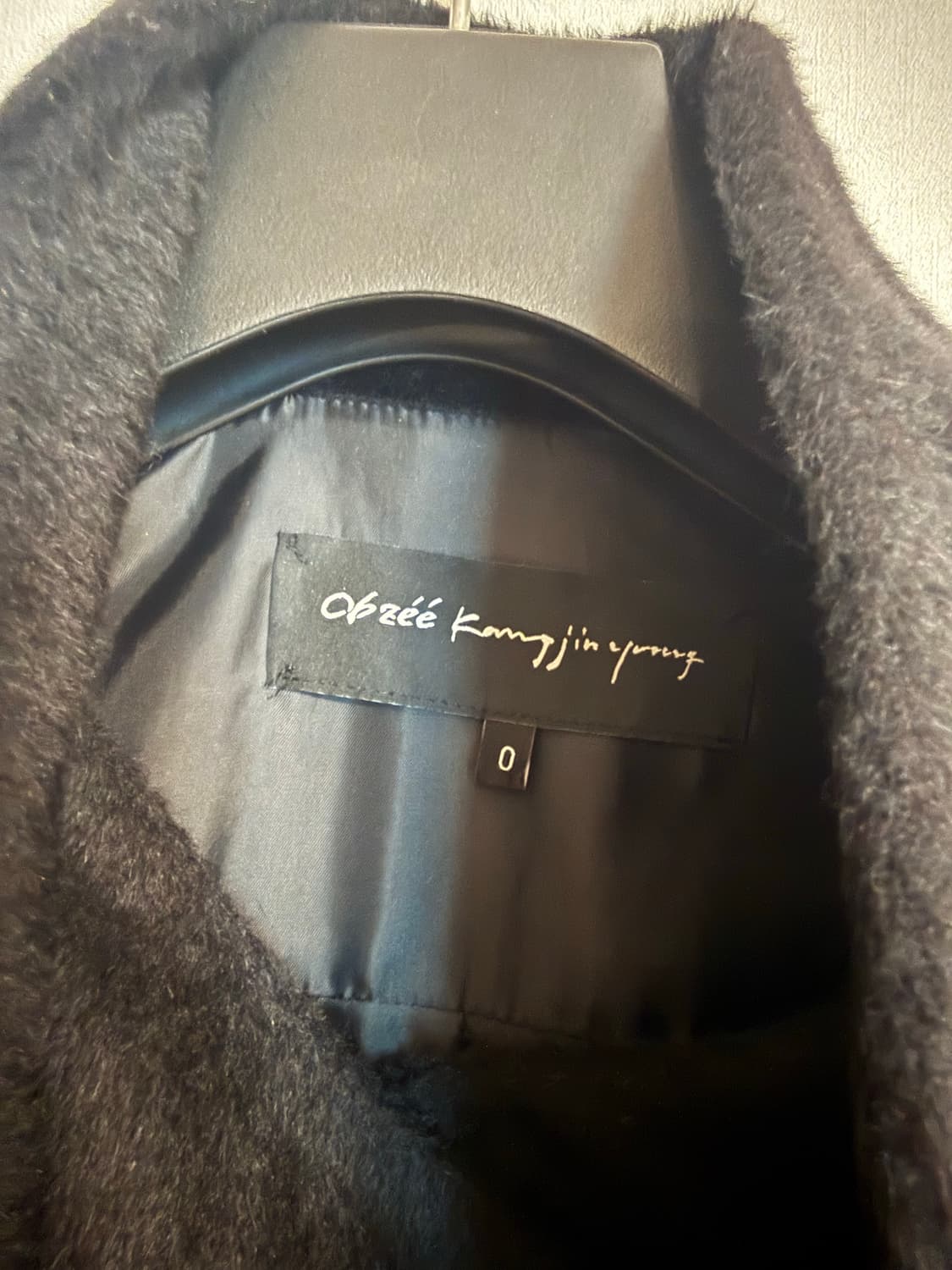 오브제 울 알파카 코트 상품이미지4