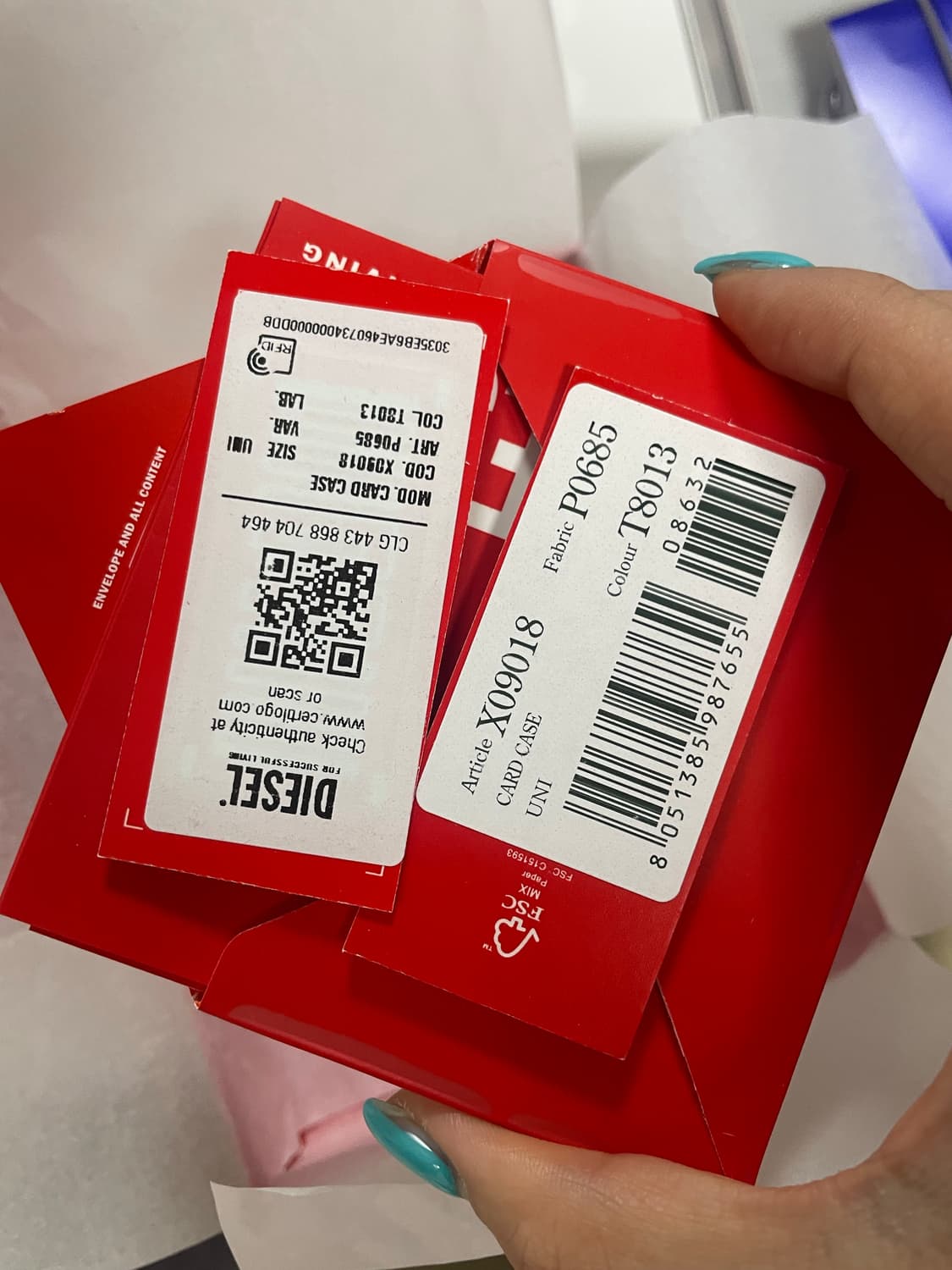 디젤 카드지갑 상품이미지6