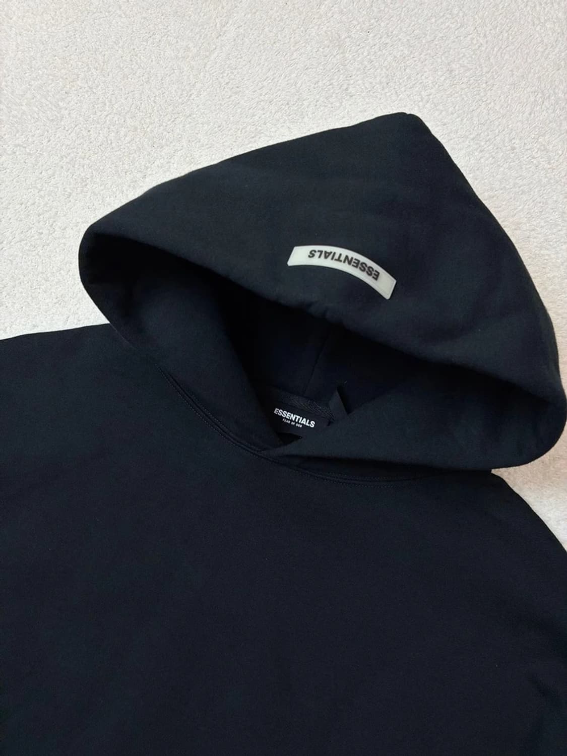 피어오브갓 에센셜 19FW 리플렉티브 백로고 후드티 PN5859 상품이미지6