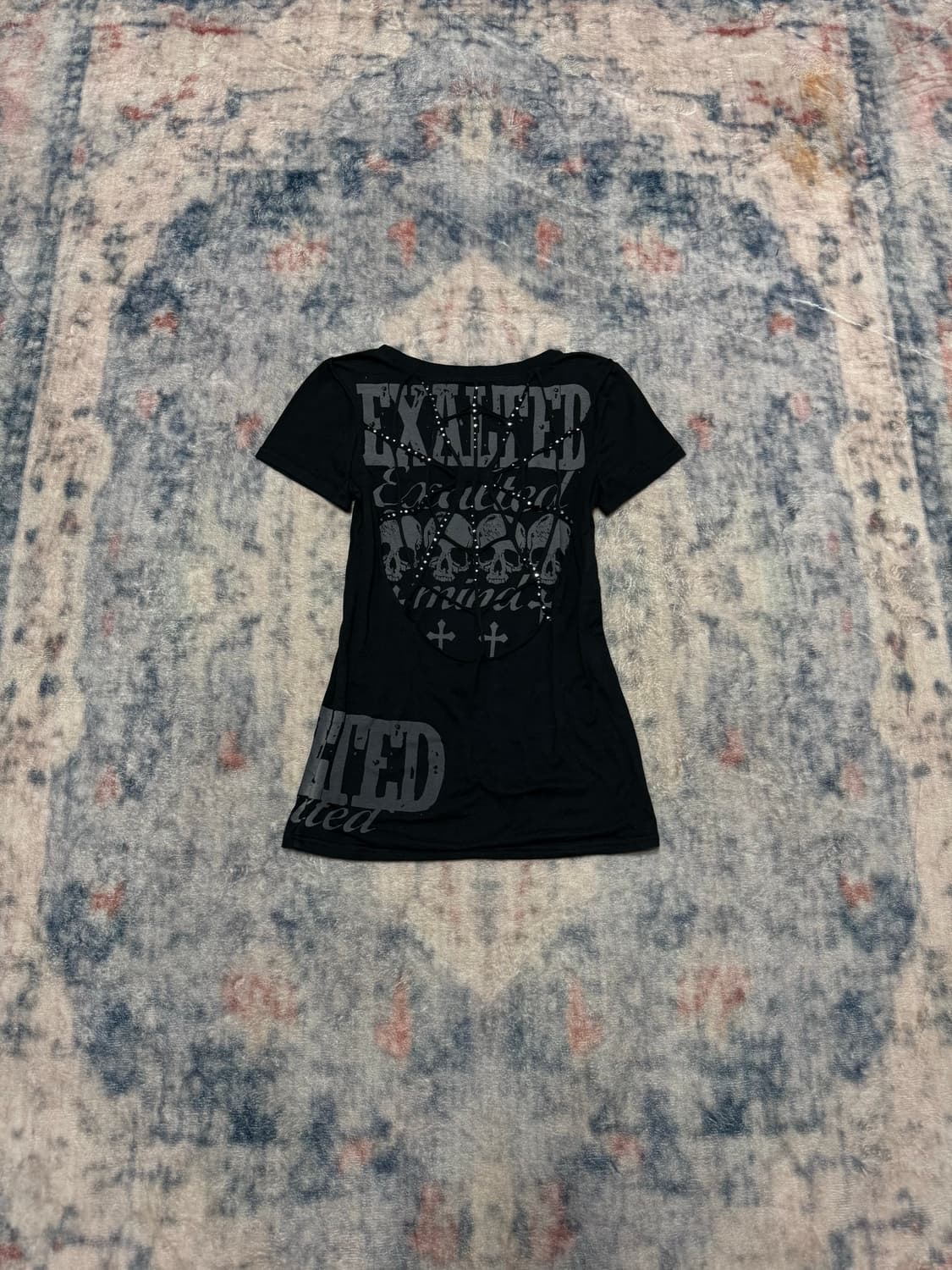 Ghost of harlem spider web punk top 상품이미지7