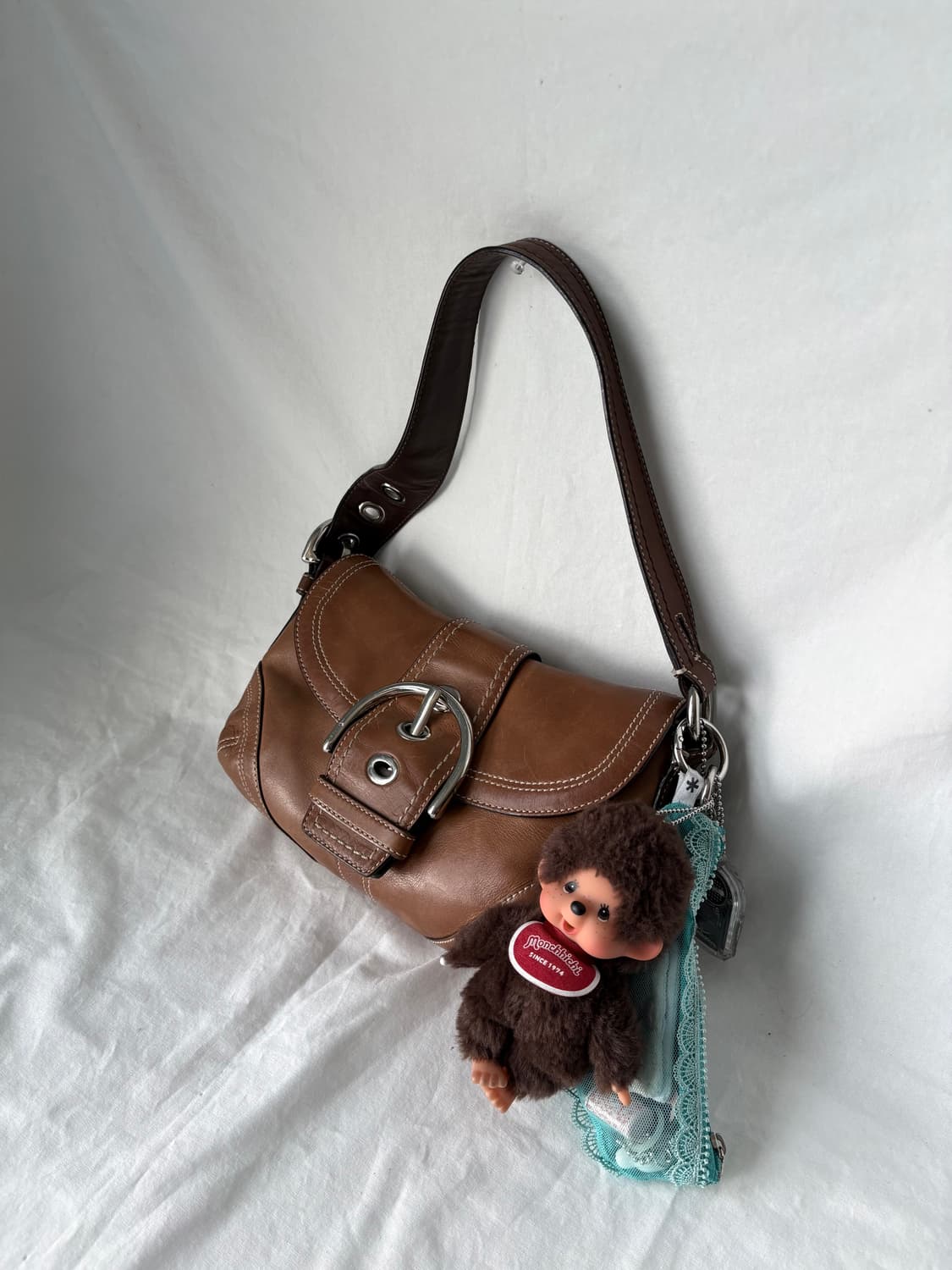 Coach brown shoulder bag 상품이미지4