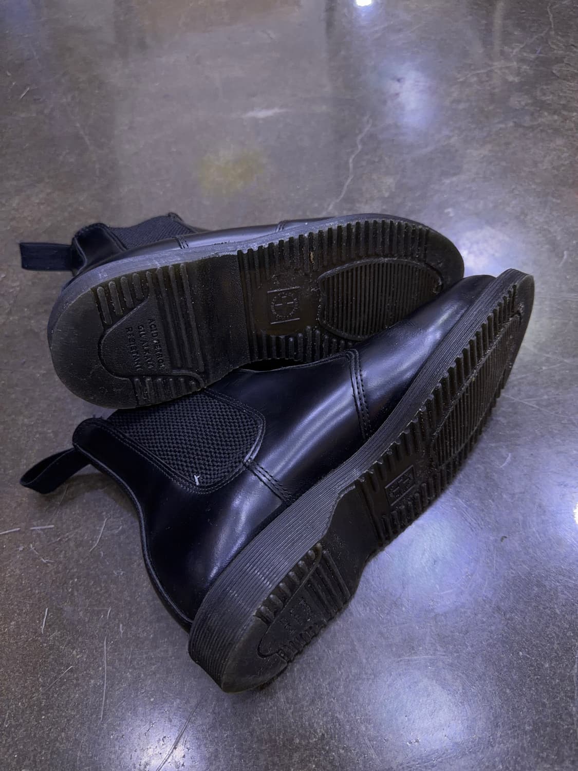 닥터마틴 첼시부츠 플로라 블랙 230 상품이미지7