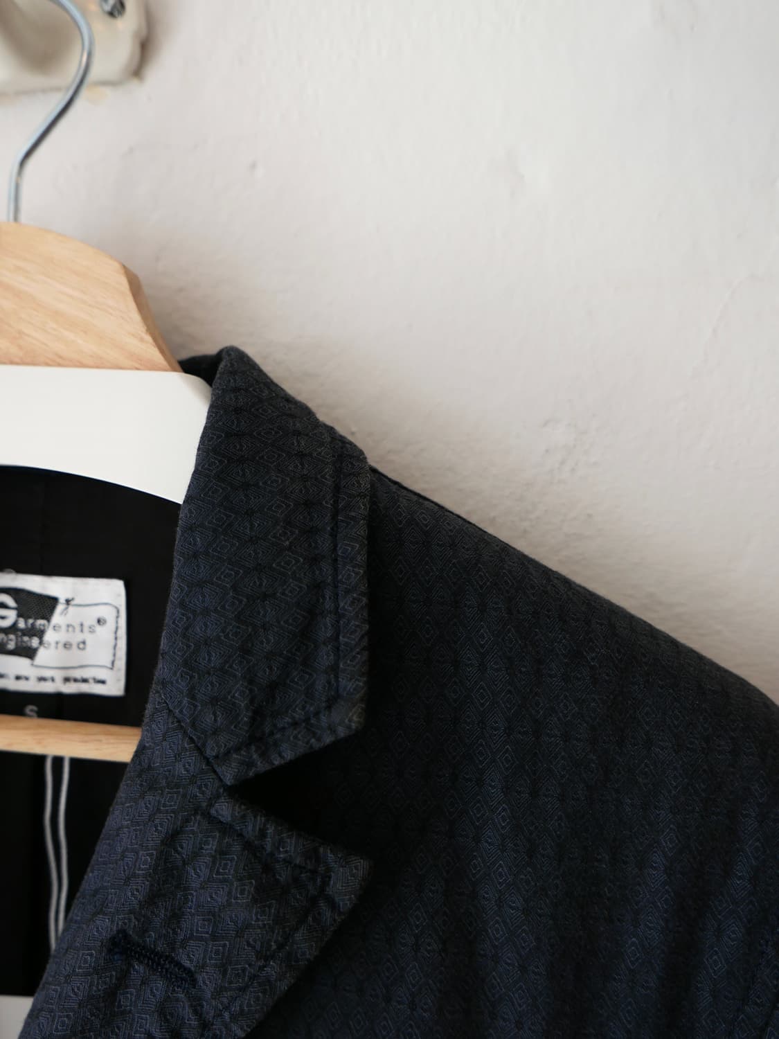 엔지니어드 가먼츠 패턴 블레이저 자켓 상품이미지7