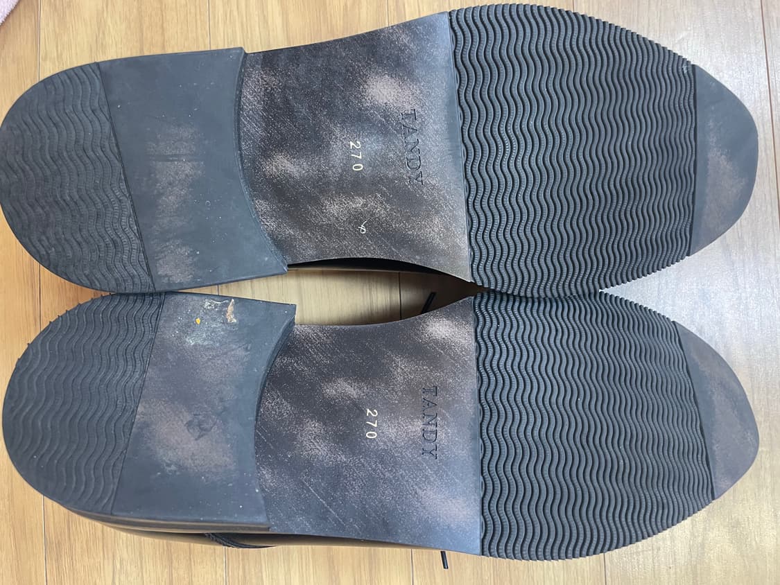 탠디 옥스퍼드 남성 구두 블랙 270mm 상품이미지5