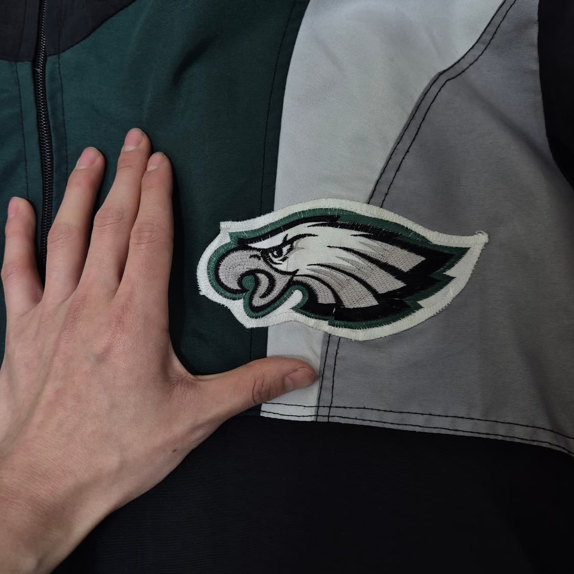 필라델피아 이글스 빅로고 남성 NFL 바람막이 자켓 FREE 상품이미지4