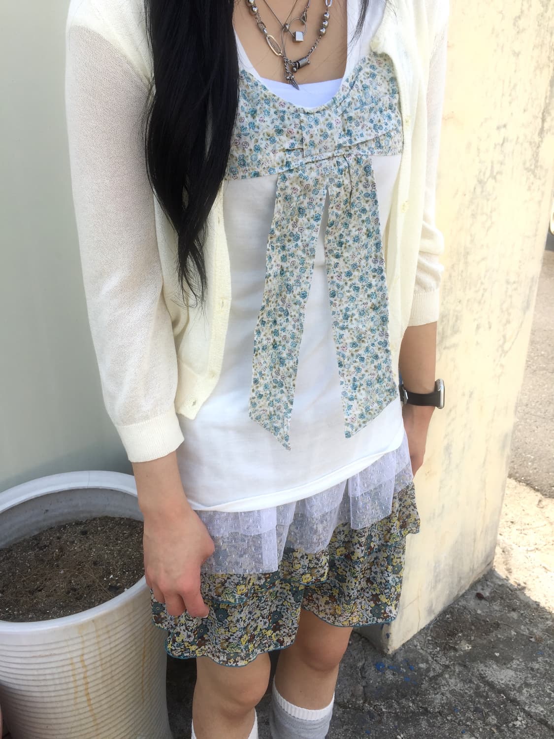 빈티지 잔꽃 봄 코디세트 상품이미지2