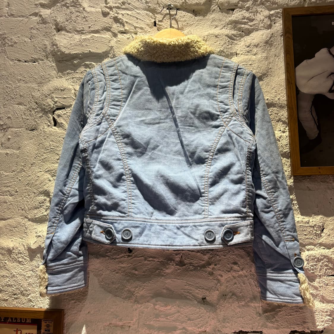 새상품) 디젤 코듀로이 쉐르파 자켓 데드스탁 상품이미지2